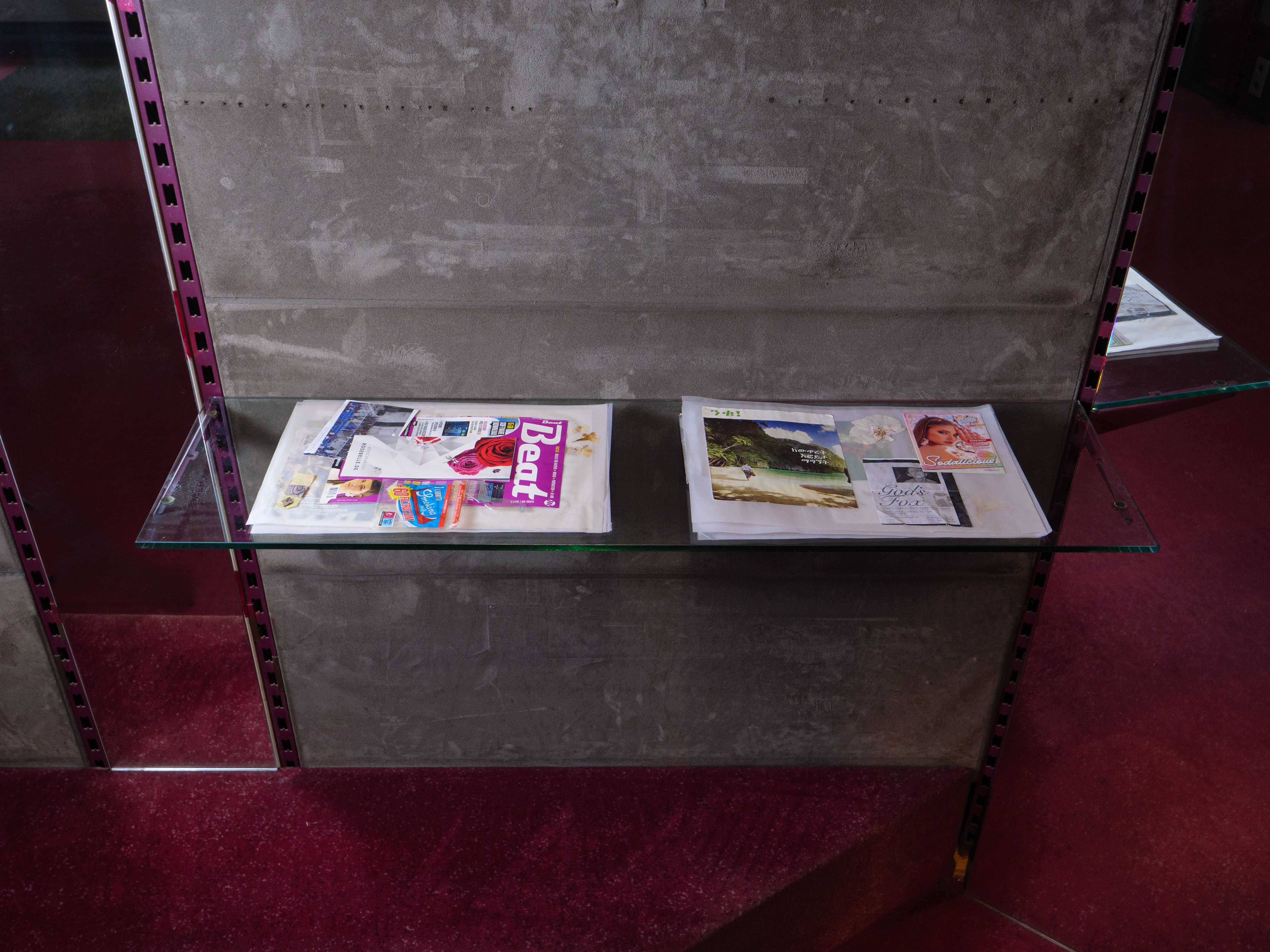 Theresa Patzschke, Collages, 2024. Photographer: Raphaël Massart