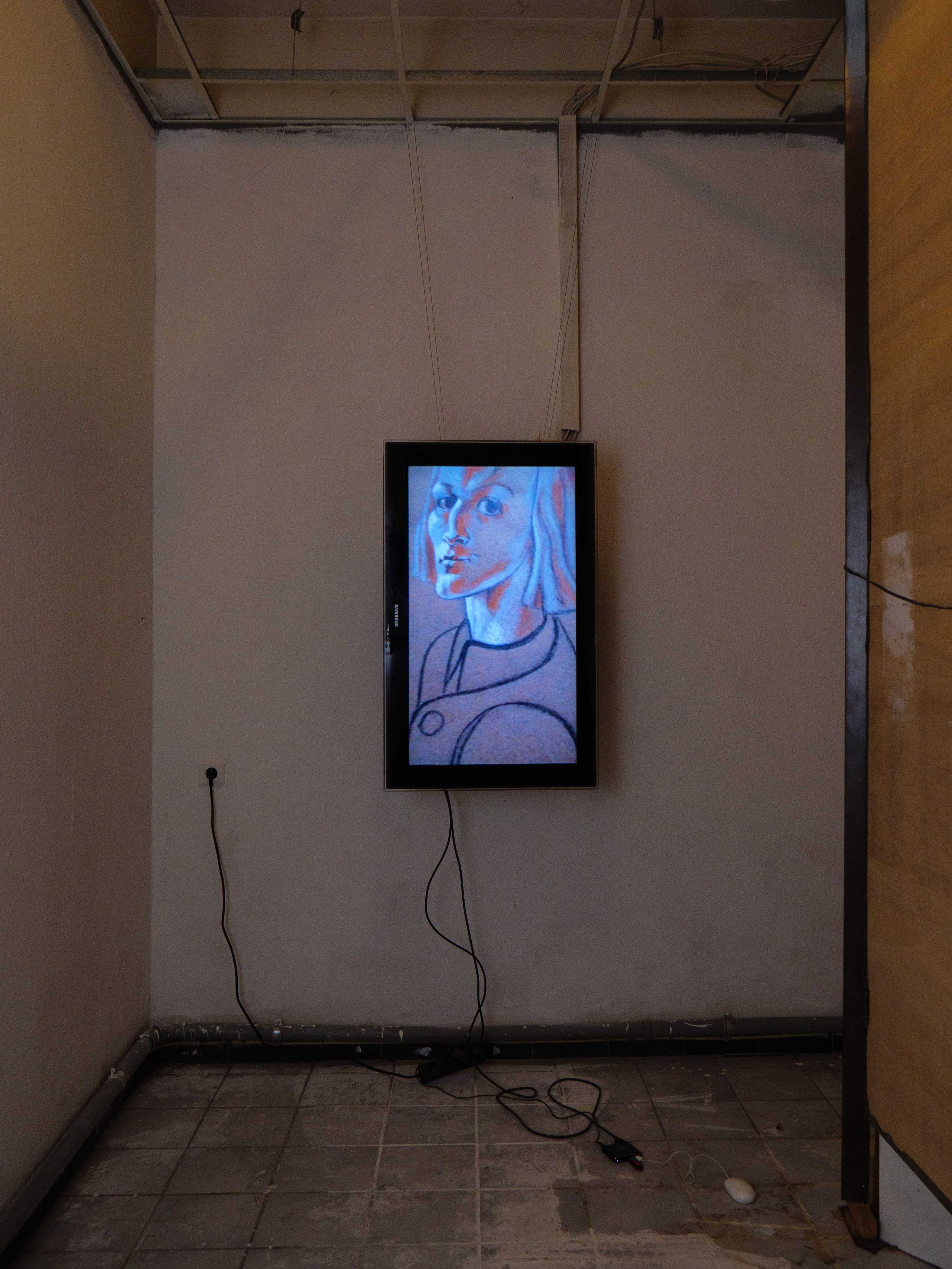 Edvarda Lie - “Selvportrett” (1937), Video, sound, 05:37. Photographer: Raphaël Massart