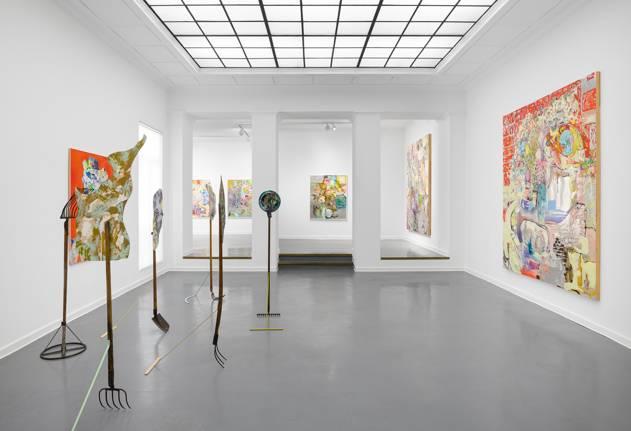 Installation view, Wolfgang Betke, Candide's Garden, SETAREH, Berlin © Trevor Good
