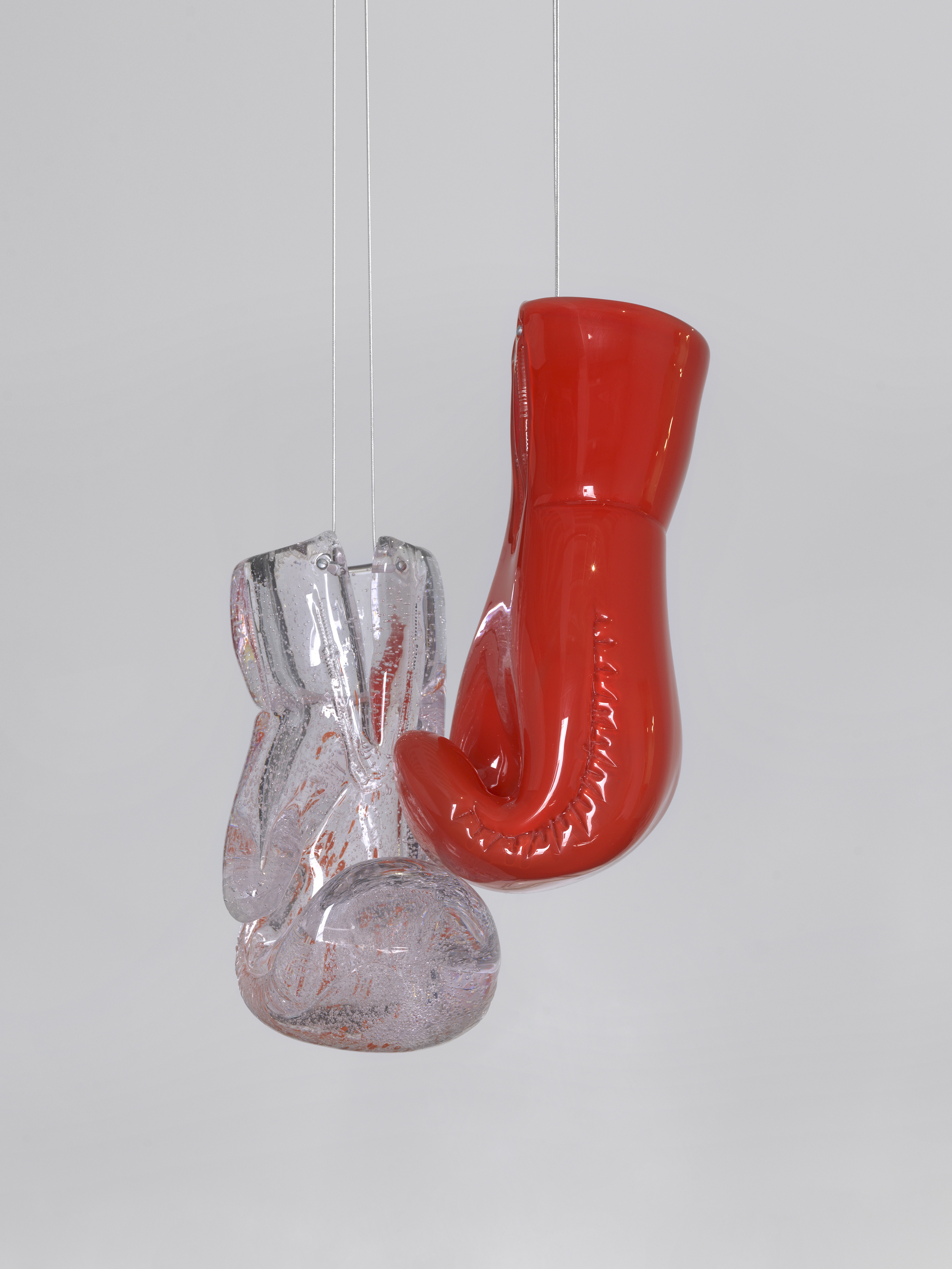 Training Part VI, 2023, blown glass, variable dimensions