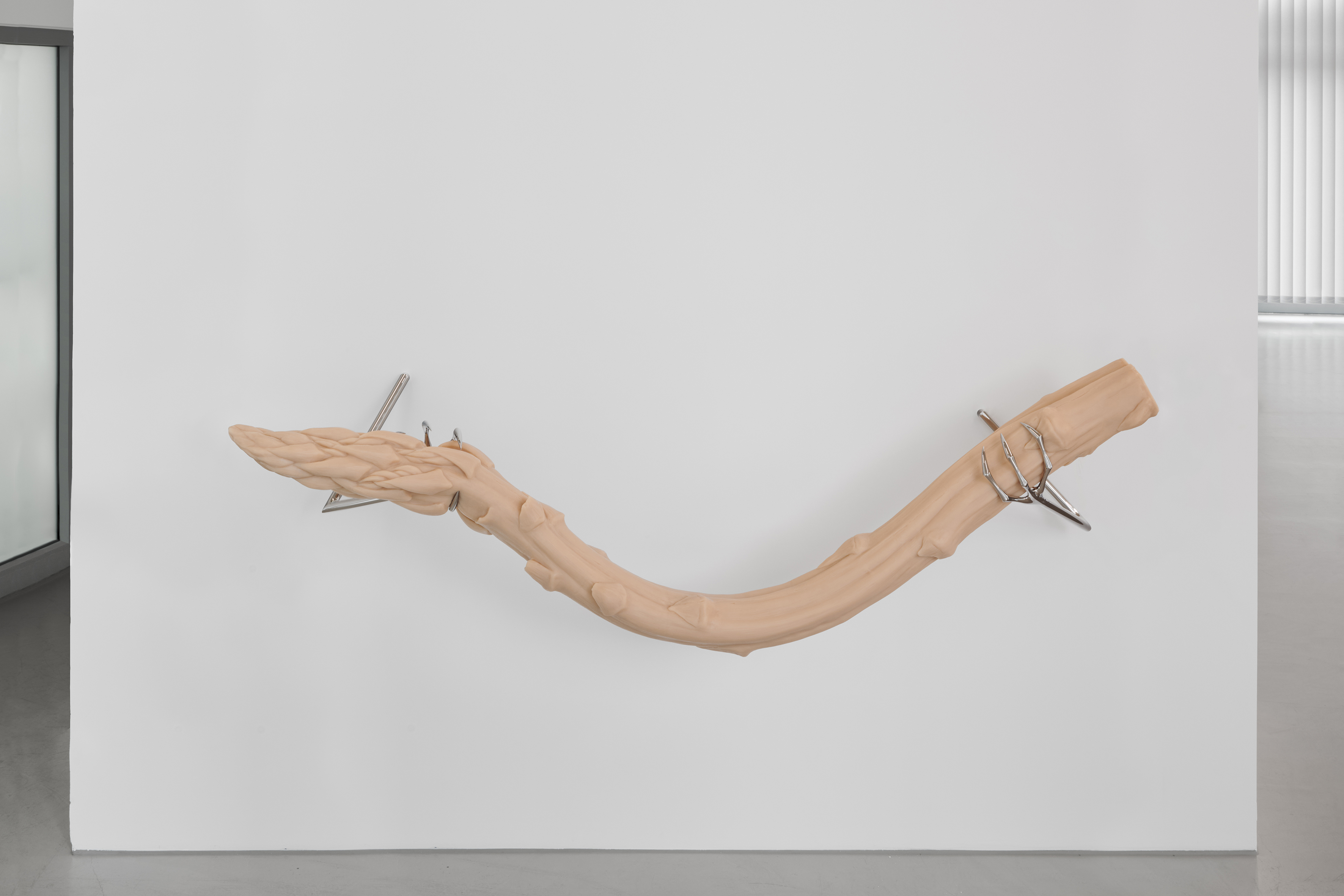 Hannah Levy, âUntitledâ, 2024 exhibition view âSchlaraffenlandâ, Dortmunder Kunstverein, 2024, Photo: Mareike Tocha Courtesy: the artist, MASSIMODECARLO, Milan