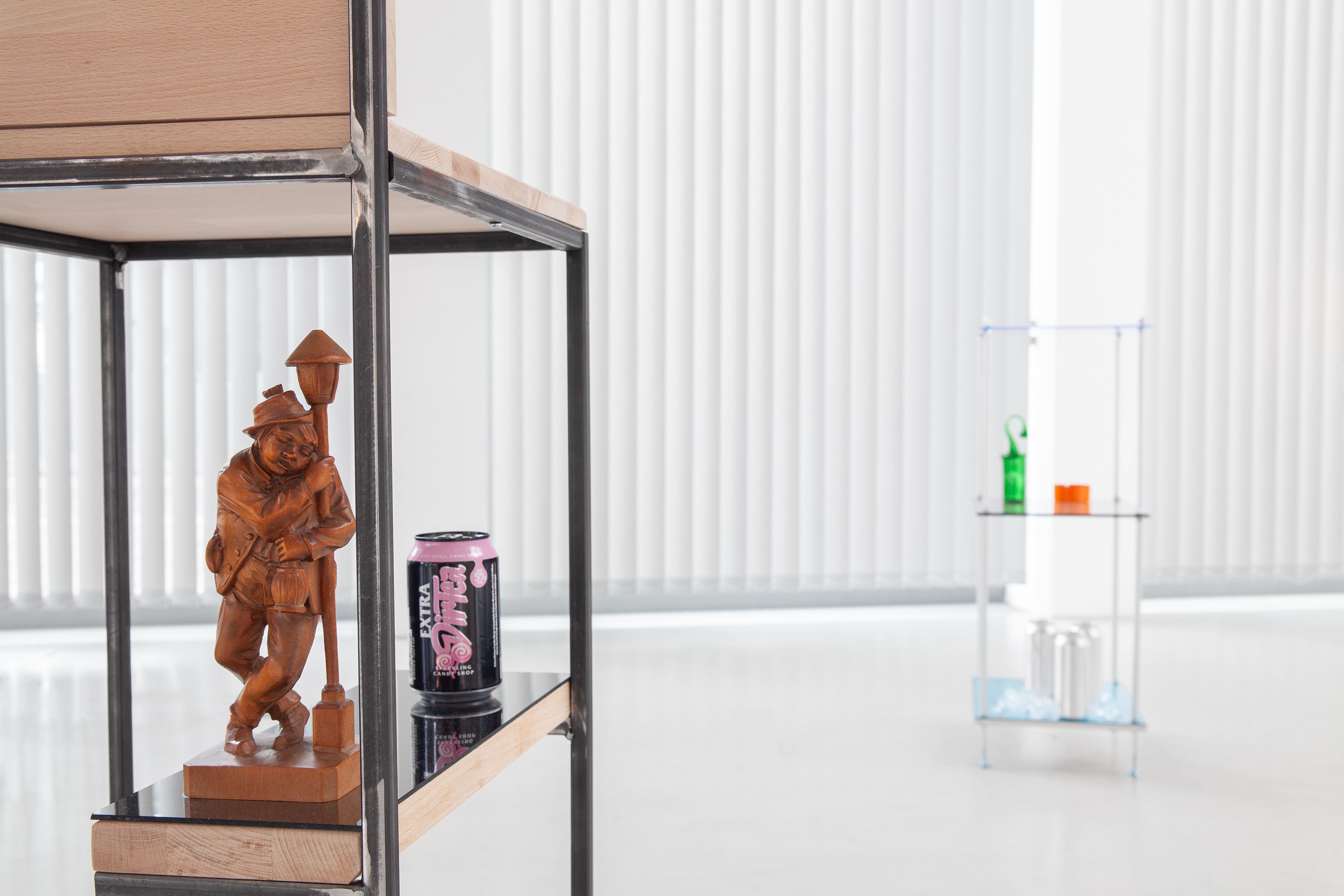 Pablo Schlumberger, âHijo de la Moon Barâ (Detail), 2024 exhibition view âSchlaraffenlandâ, Dortmunder Kunstverein, 2024, Photo: Dortmunder Kunstverein Courtesy: the artist