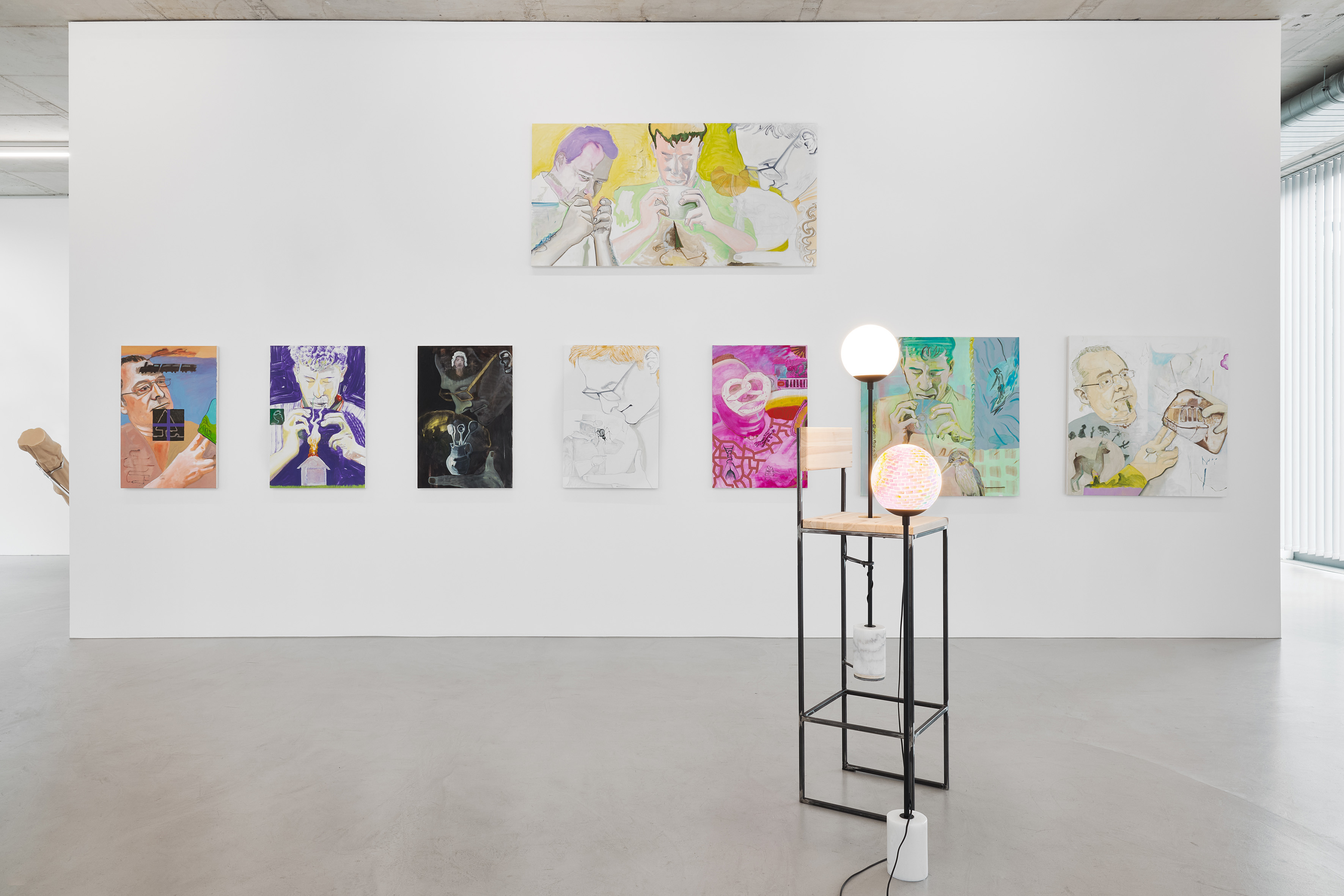 exhibition view âSchlaraffenlandâ, (Pablo Schlumberger, Vittorio Brodmann), Dortmunder Kunstverein, 2024, Photo: Mareike Tocha