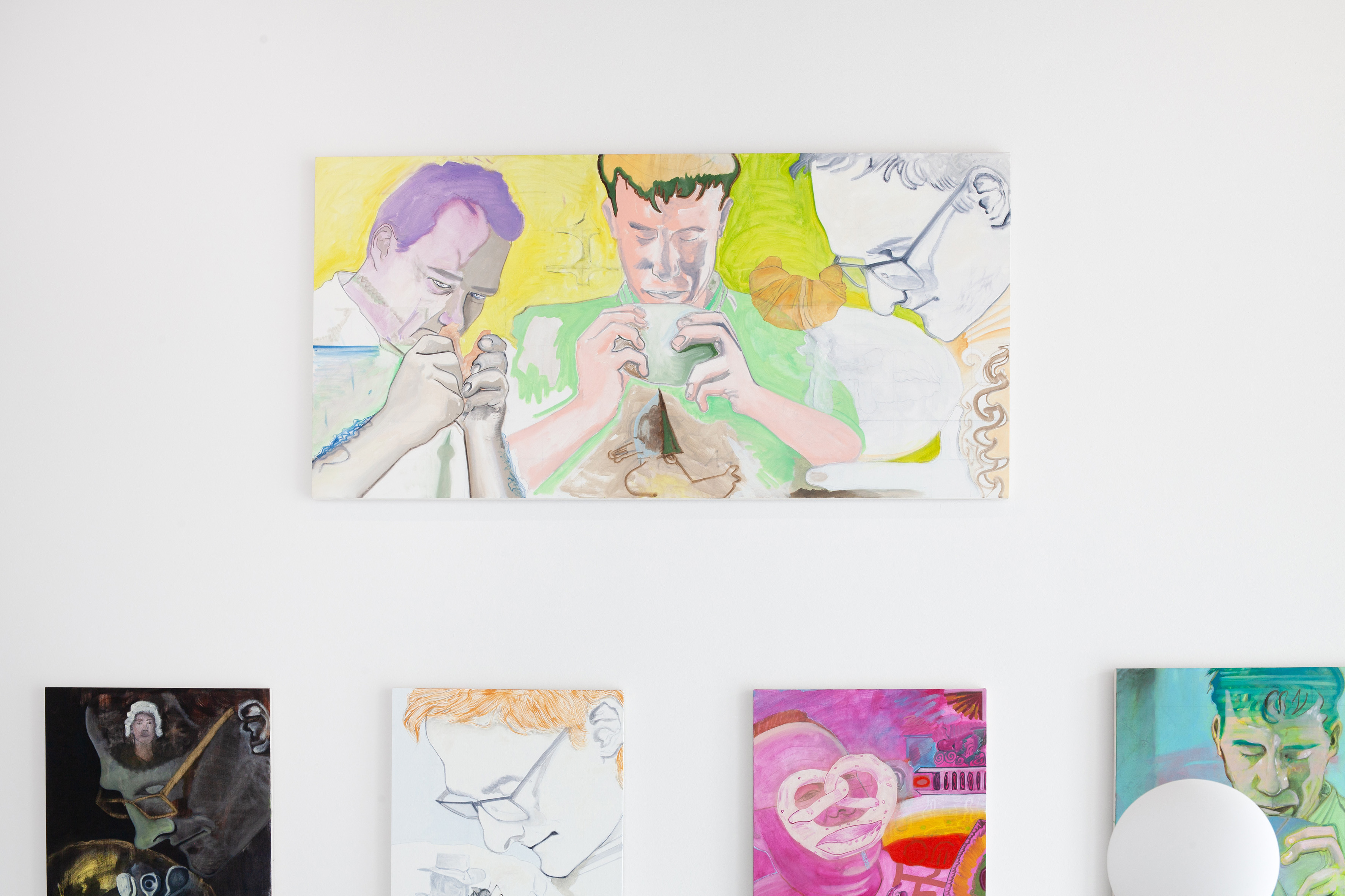 Vittorio Brodmann, âMediocre Vanityâ (2022) exhibition view âSchlaraffenlandâ, Dortmunder Kunstverein, 2024, Photo: Dortmunder Kunstverein Courtesy: the artist, Galerie Gregor Staiger, ZĂŒrich