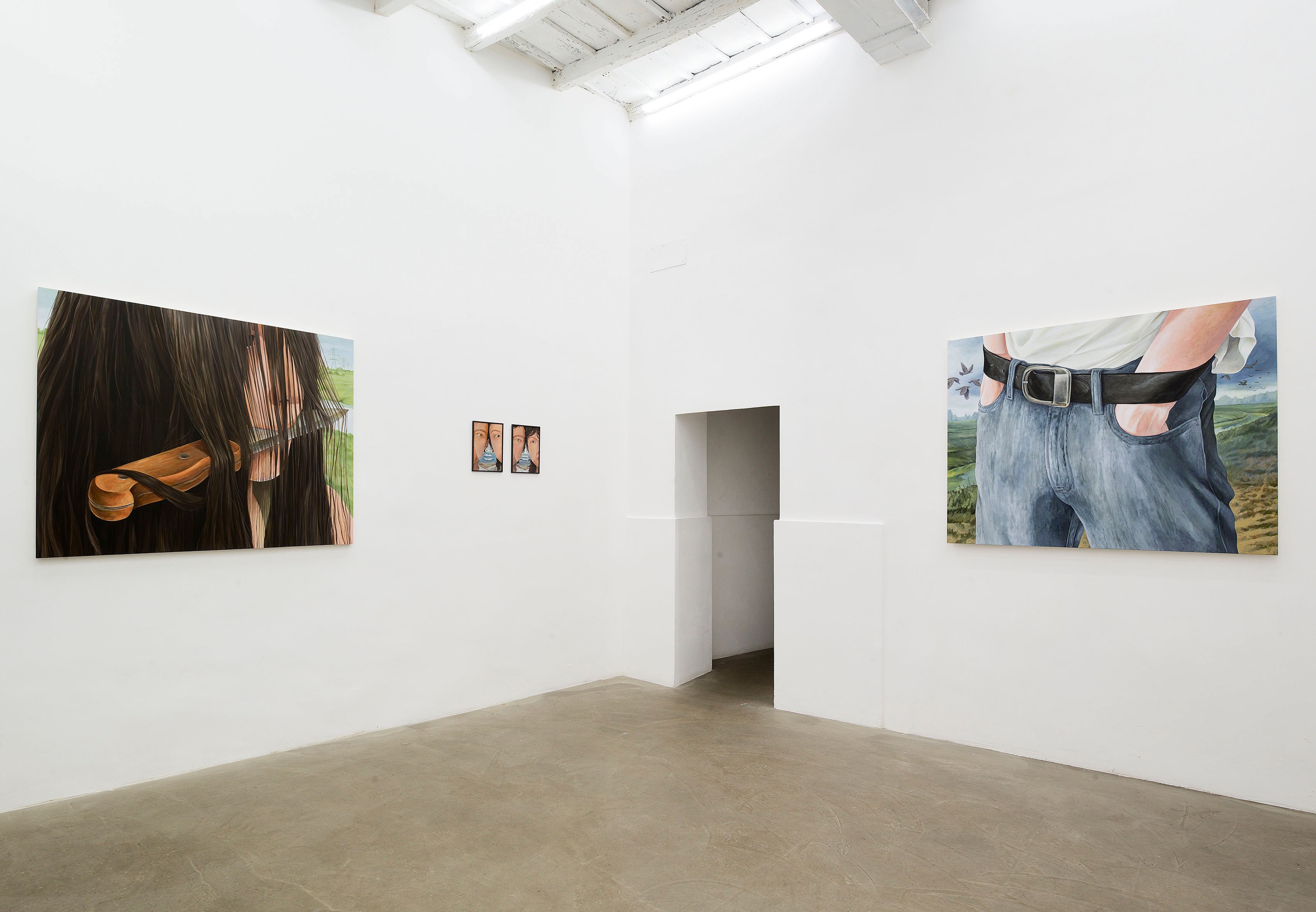 Alicja Pakosz, Fight, Flight, Freeze, Friend, 2024, installation view at ADA, Rome