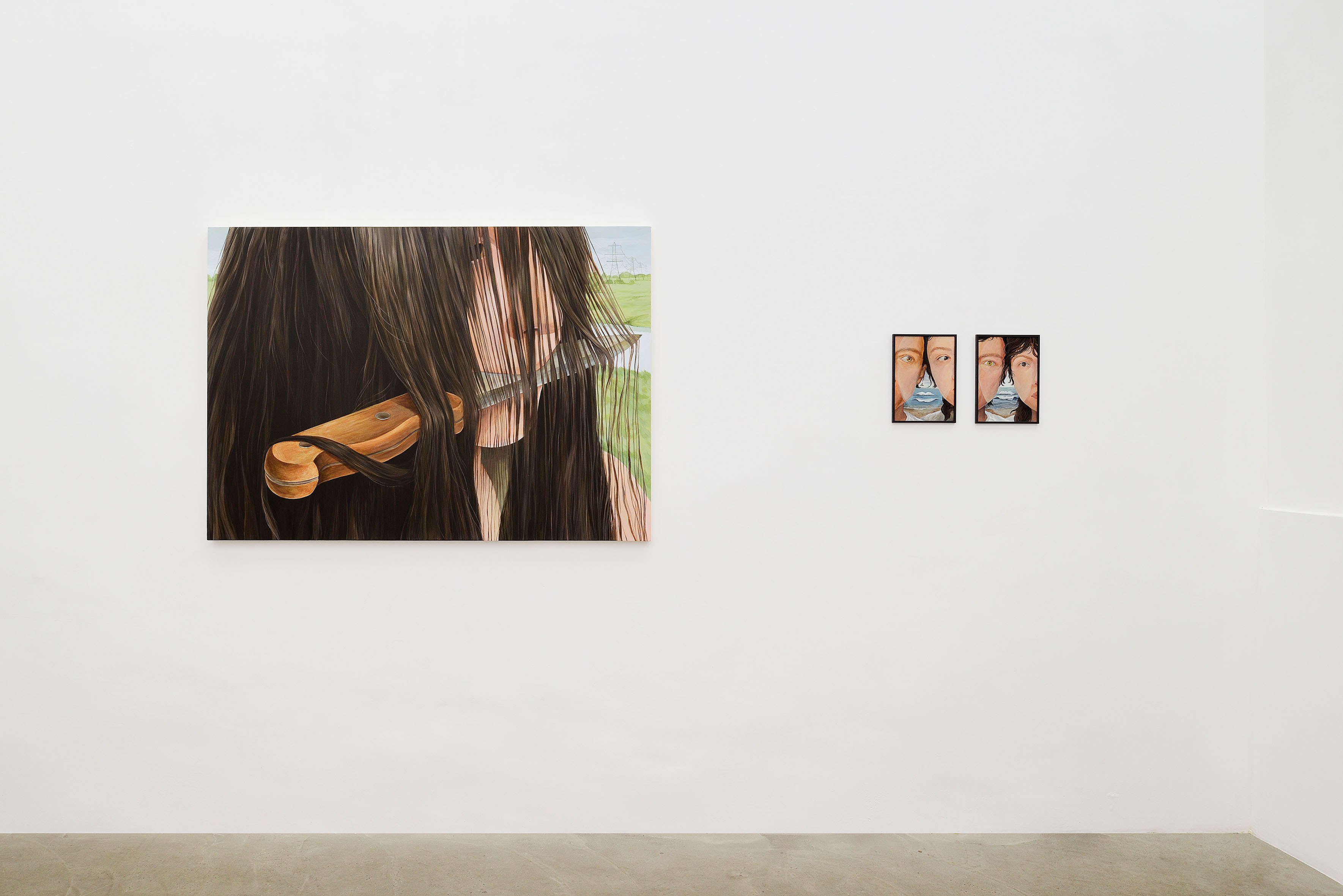 Alicja Pakosz, Fight, Flight, Freeze, Friend, 2024, installation view at ADA, Rome