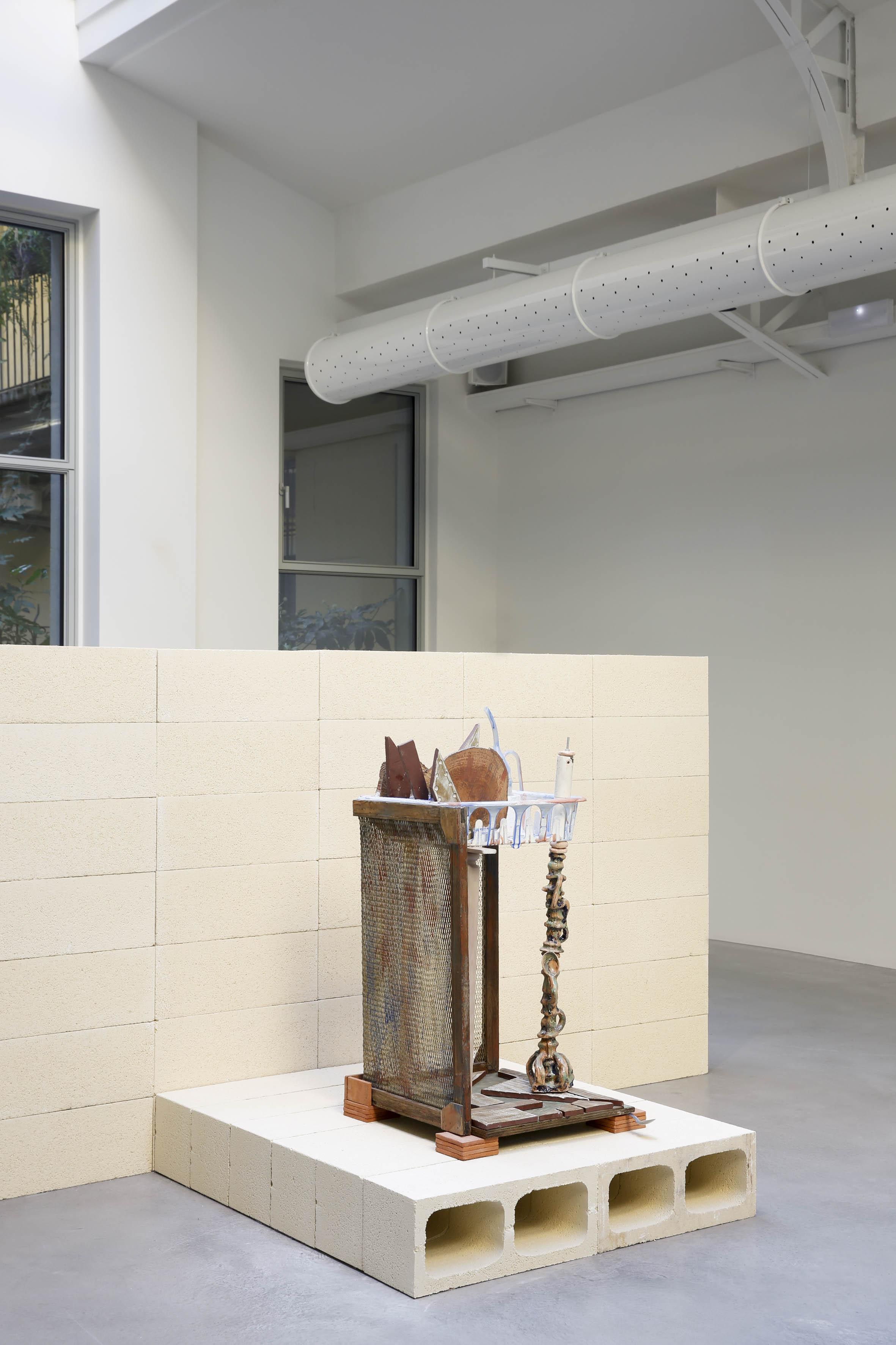 Work by Isabella Costabile in the exhibition âSupponiamo un amoreâ, curated by Fondazione Officine Saffi in collaboration with Fosbury Architecture. Main Sponsor: Iris Ceramica Group. Courtesy the artist and Fondazione Officine Saffi.