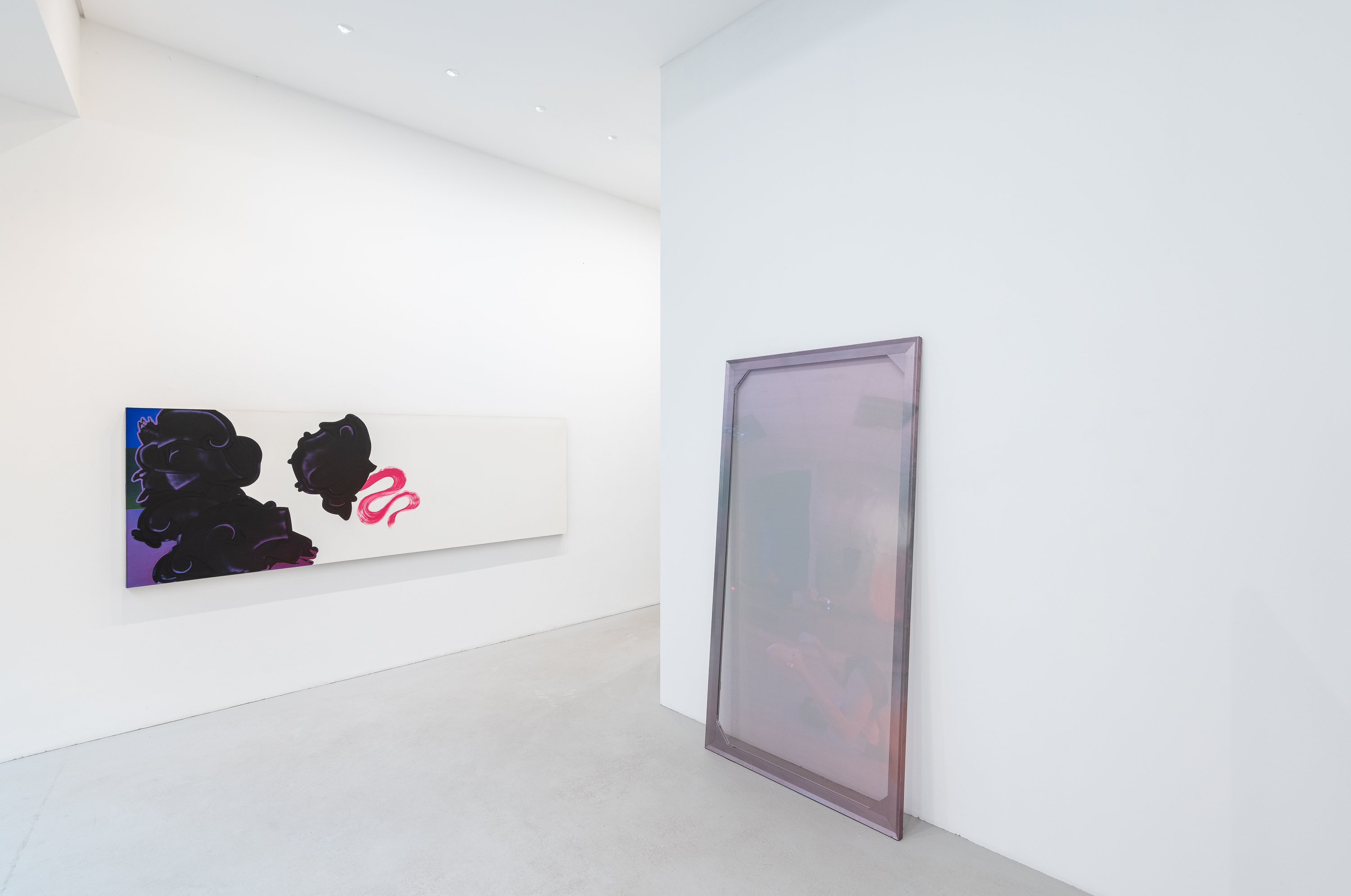 Installation view, occasional urges, 2024 | Courtesy of max goelitz and Häusler Contemporary Zurich | Copyright of the artists | Photo: Dirk Tacke