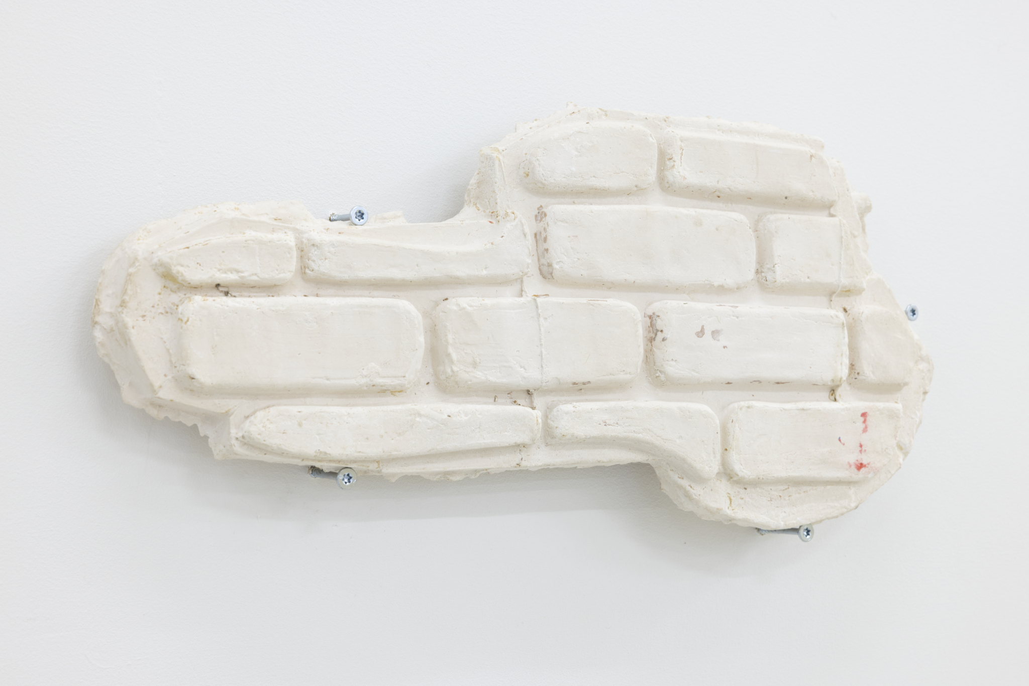 Hunaja, 2023  Dyed plaster 46 x 20 x 4 cm