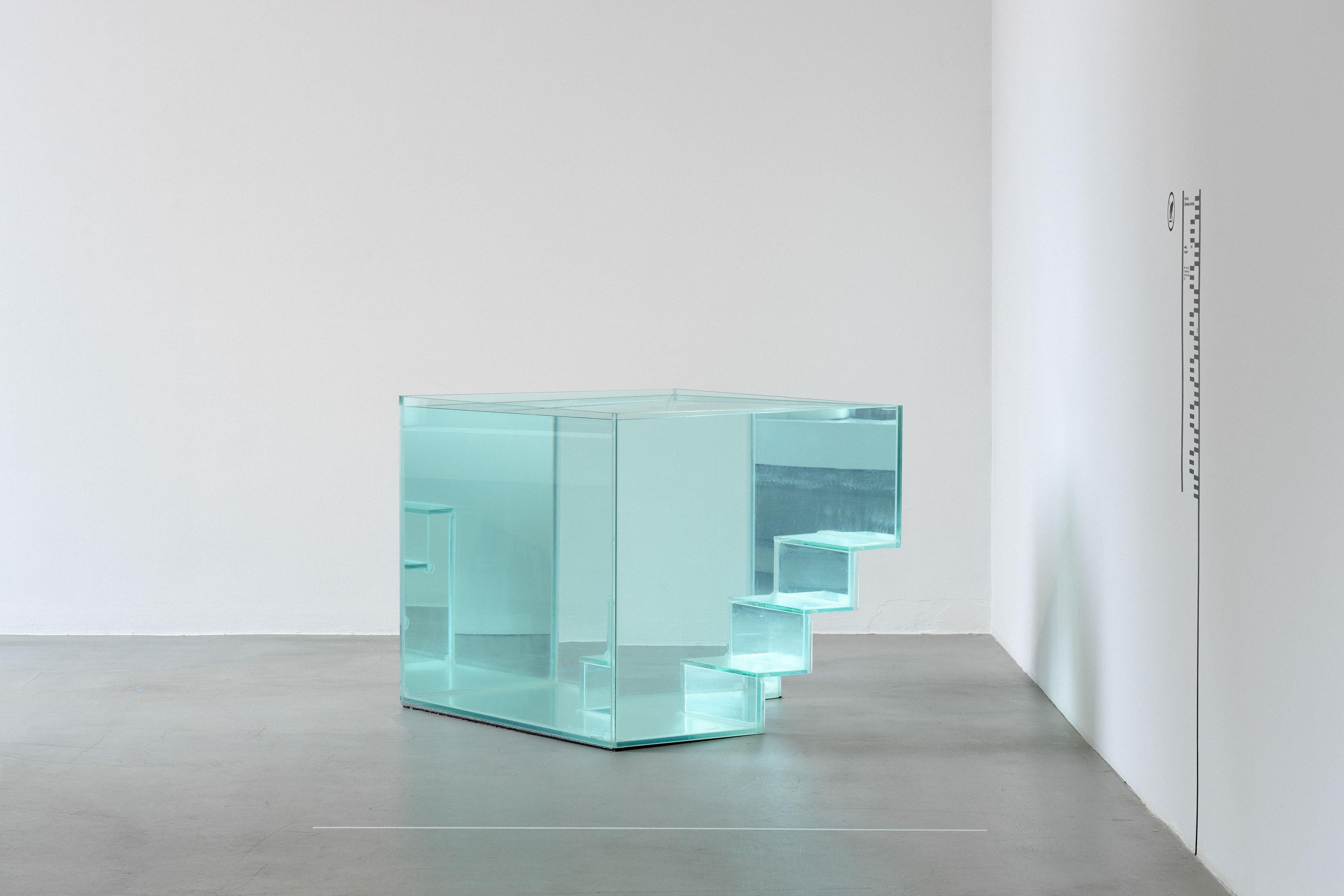 Kornelia Dzikowska-Demirska, Contribution and Negative, object; glass, water, 2016. From the collections of the POLIN Museum of the History of the Polish Jews