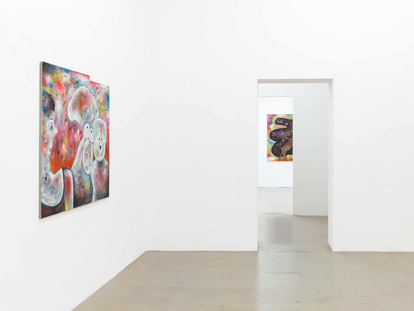 Installation view, "Newcomer", Kadel Willborn, Düsseldorf 2024