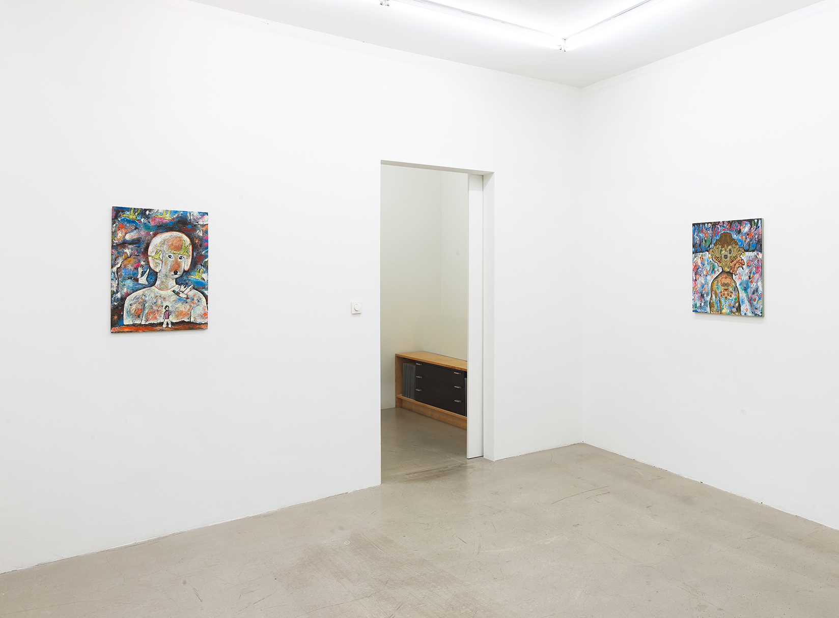 Installation view, "Newcomer", Kadel Willborn, Düsseldorf 2024