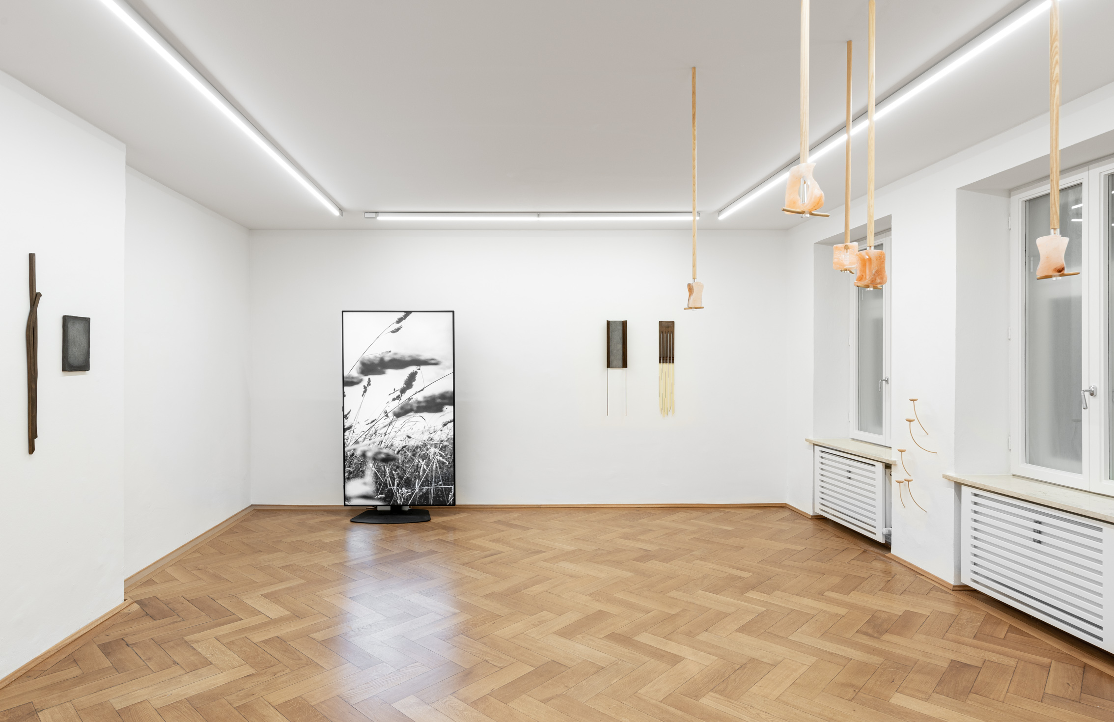 Installation view, "Footfalls", Britta Rettberg Munich, 2024