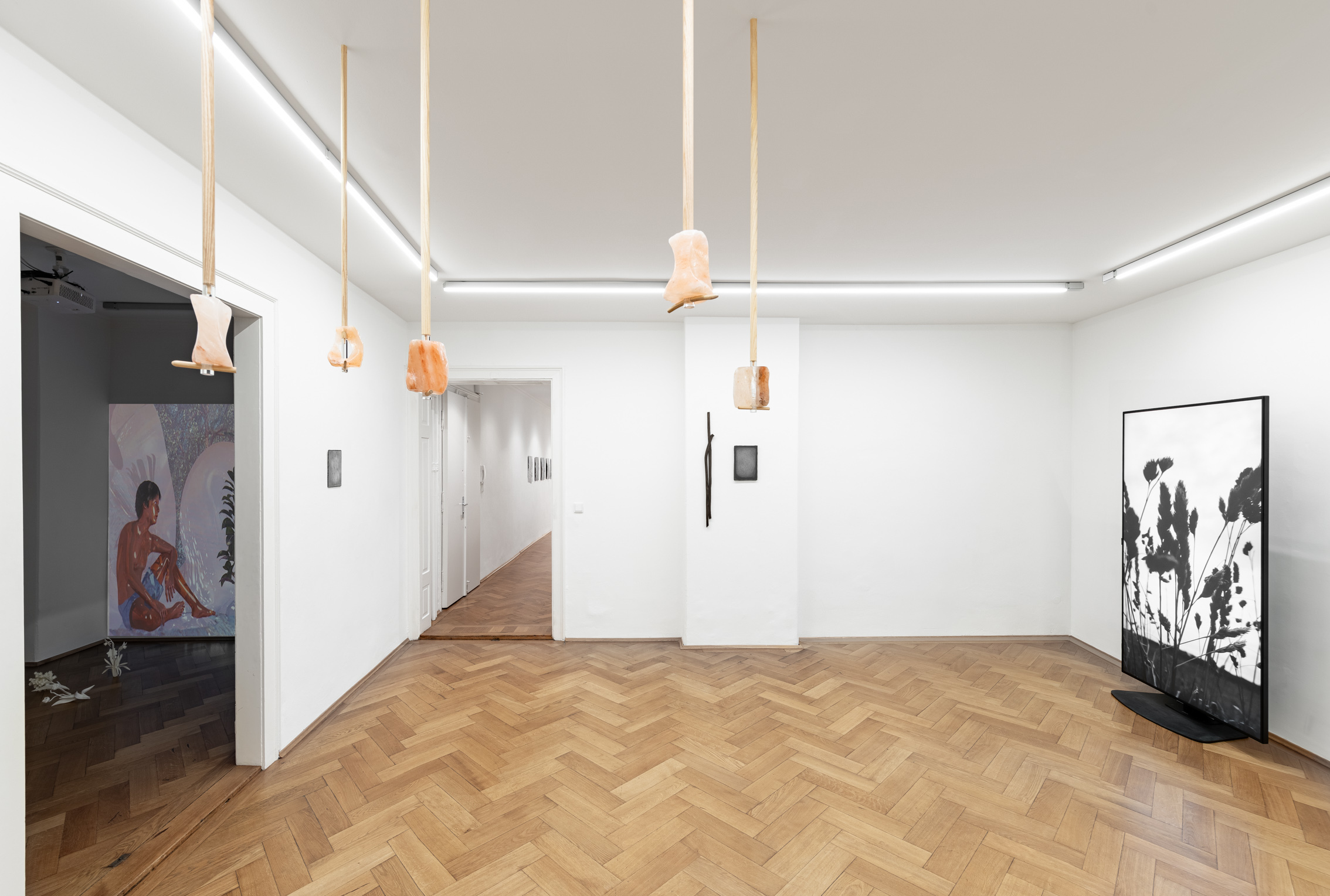 Installation view, "Footfalls", Britta Rettberg Munich, 2024