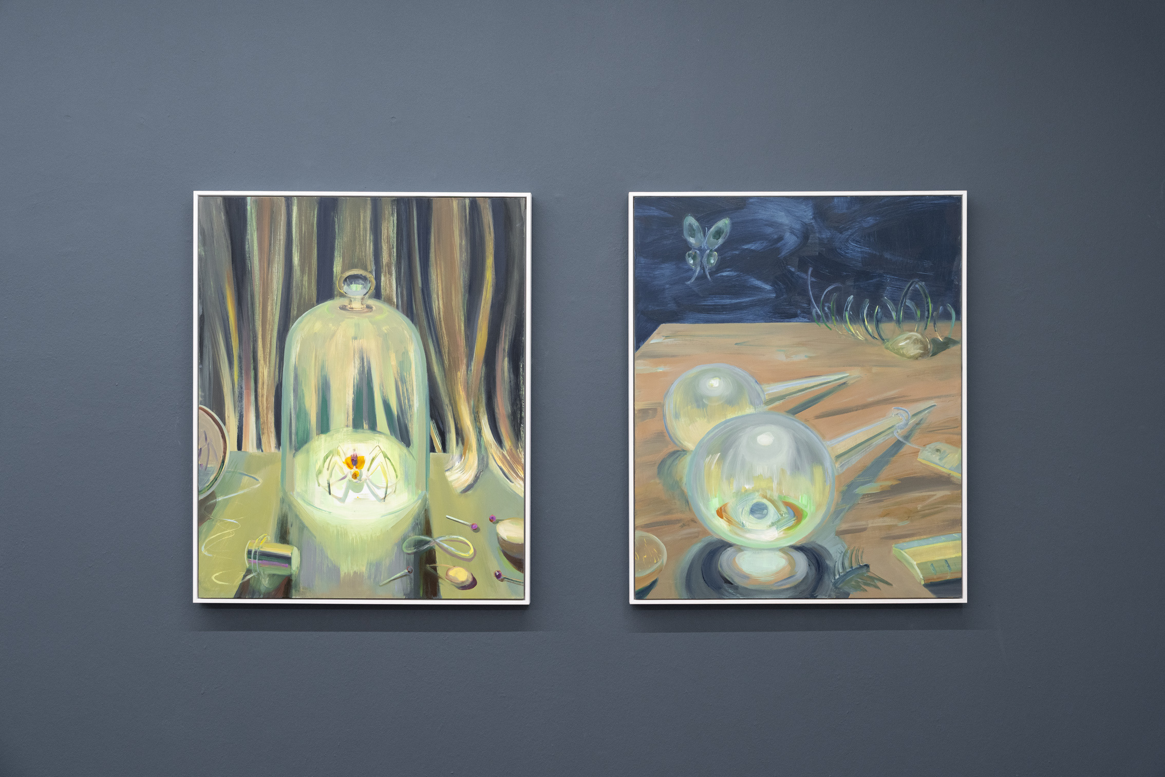 Installation view, "Footfalls" (Mairead O'hEocha), Britta Rettberg Munich, 2024