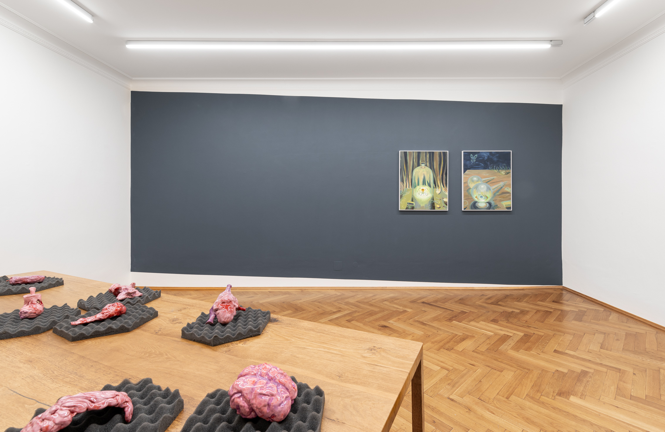 Installation view, "Footfalls", Britta Rettberg Munich, 2024