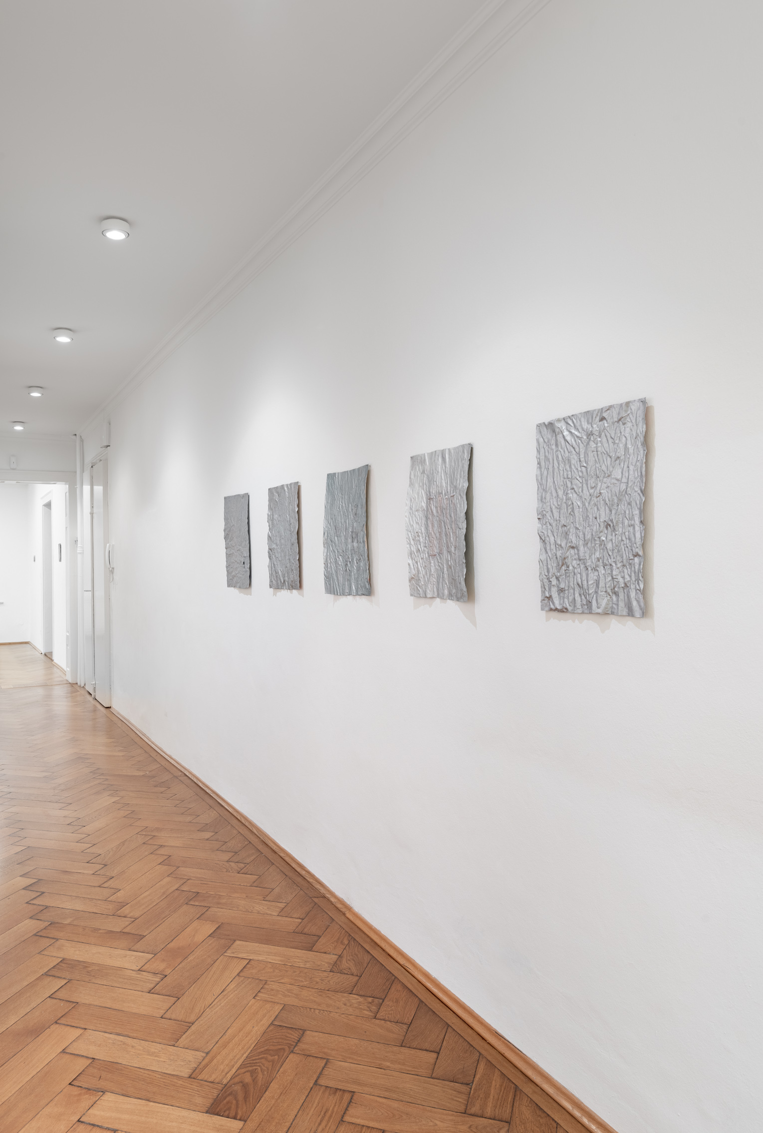 Installation view, "Footfalls" (Laura Gannon), Britta Rettberg Munich, 2024