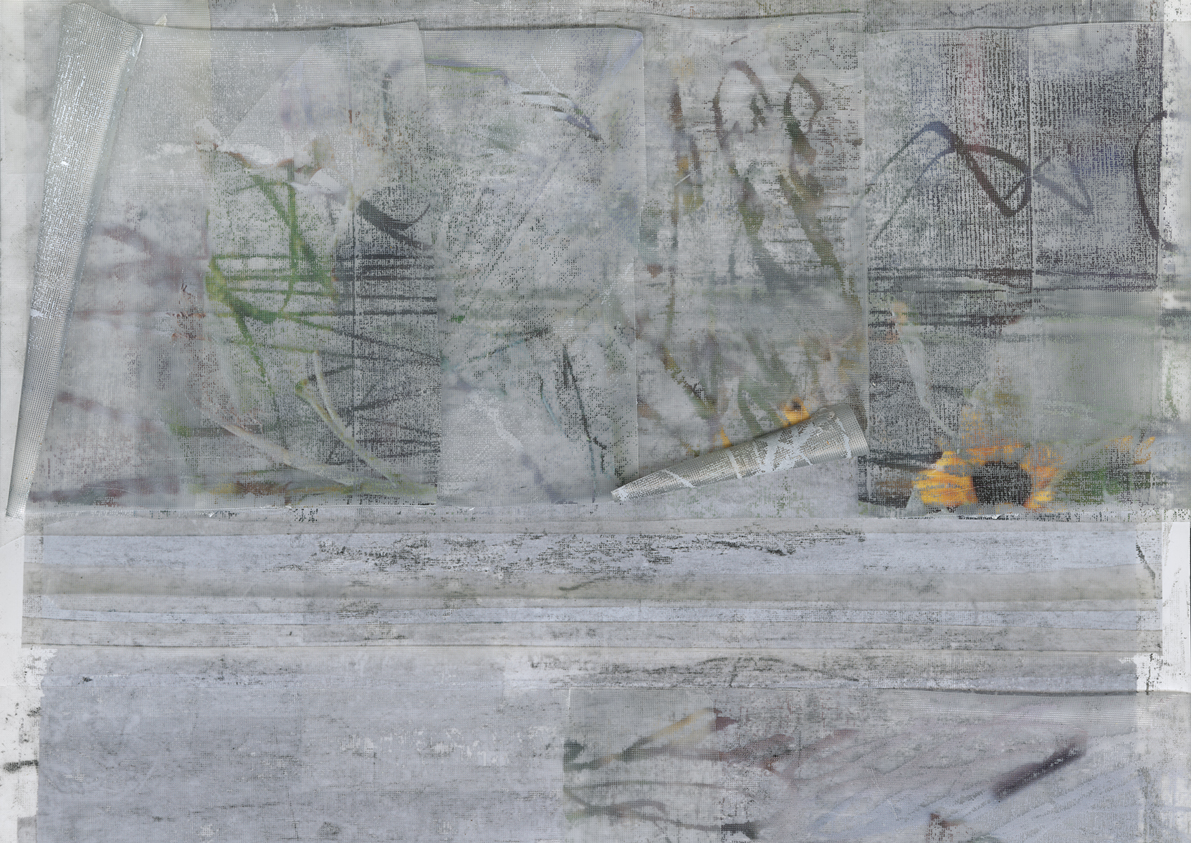 Detail view: ‘Epiphany Leads to Transparency’, 2023.