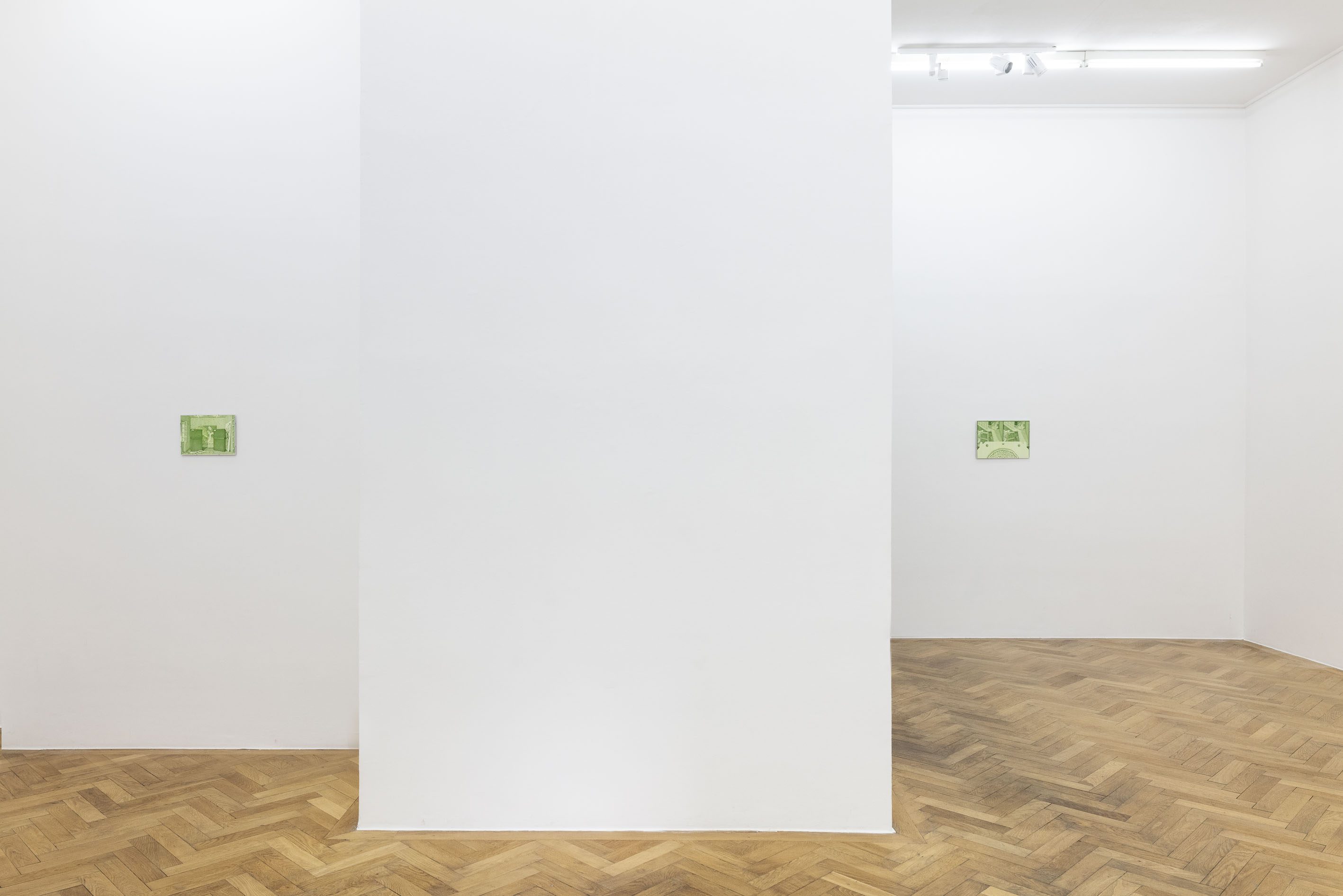 Wolfgang Matuschek, Pizza, Taxi, Radio, 2024, exhibition view at Sperling