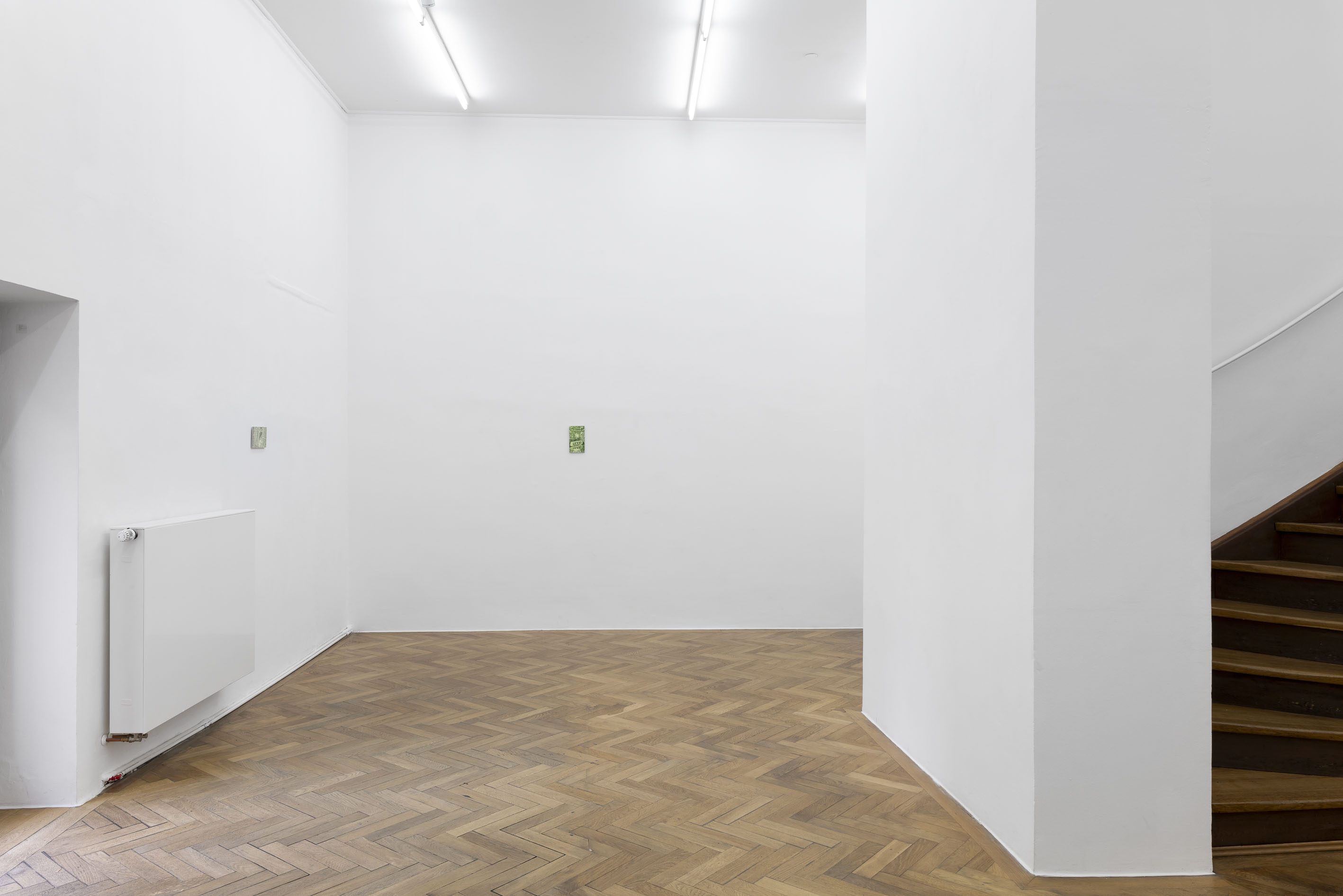 Wolfgang Matuschek, Pizza, Taxi, Radio, 2024, exhibition view at Sperling