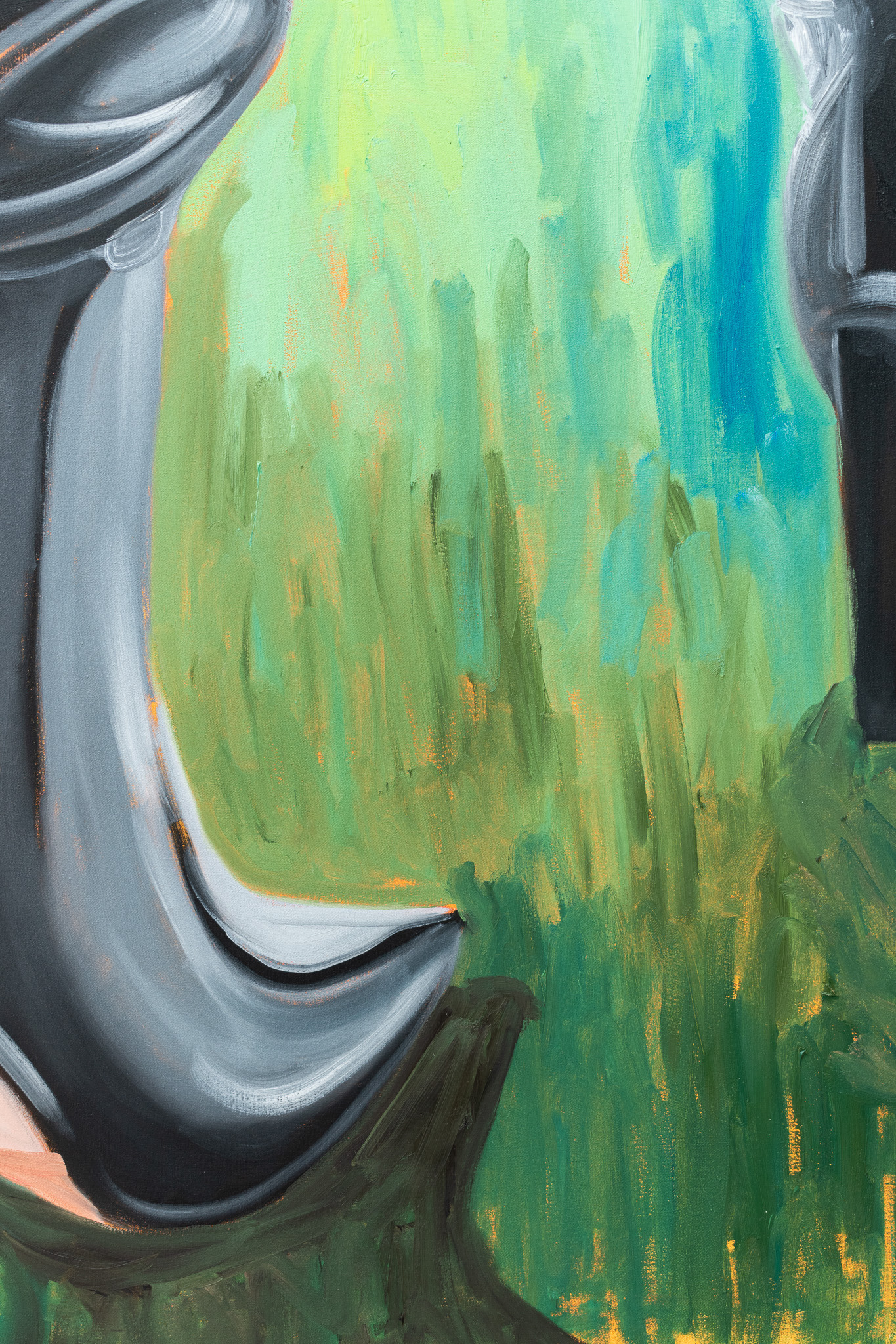 Detail of "Leaving"