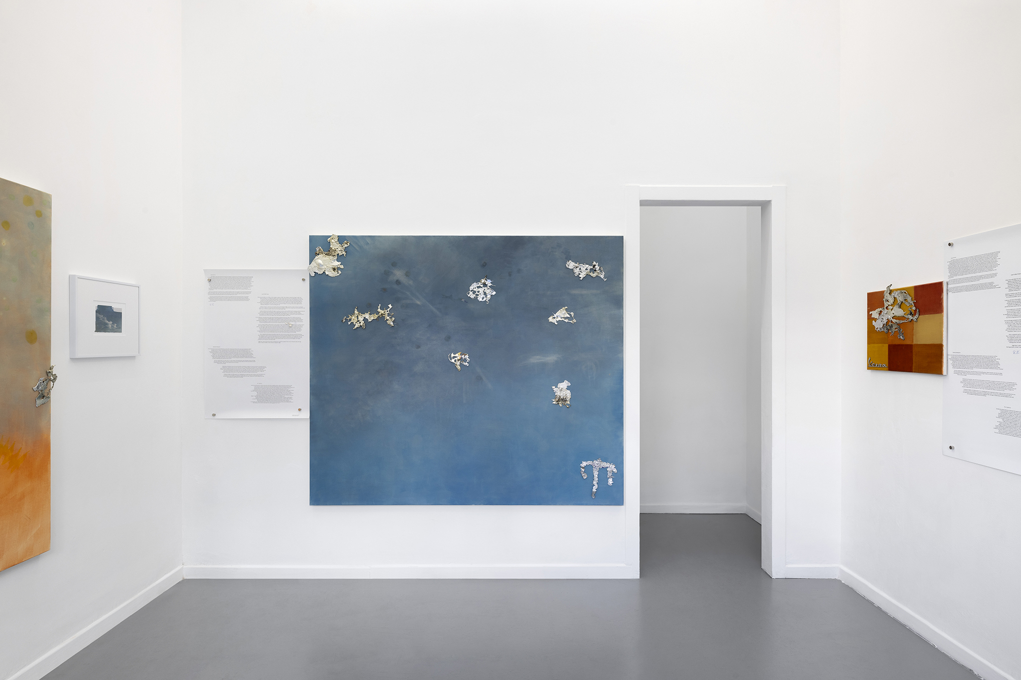 Josef Strau, Itâs a Capriccio, 2024, installation view at Diana, Milan, Courtesy the artist and Diana, Milan
