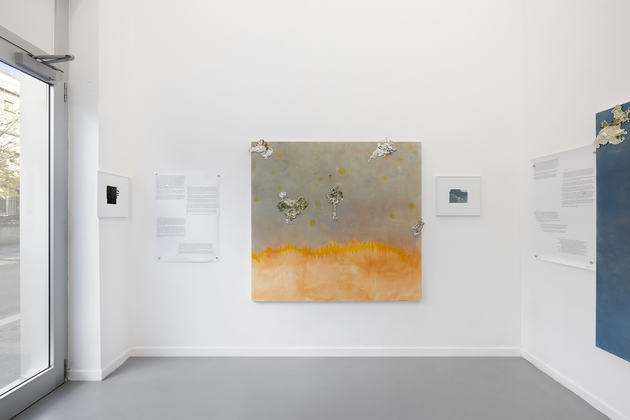 Josef Strau, Itâs a Capriccio, 2024, installation view at Diana, Milan, Courtesy the artist and Diana, Milan