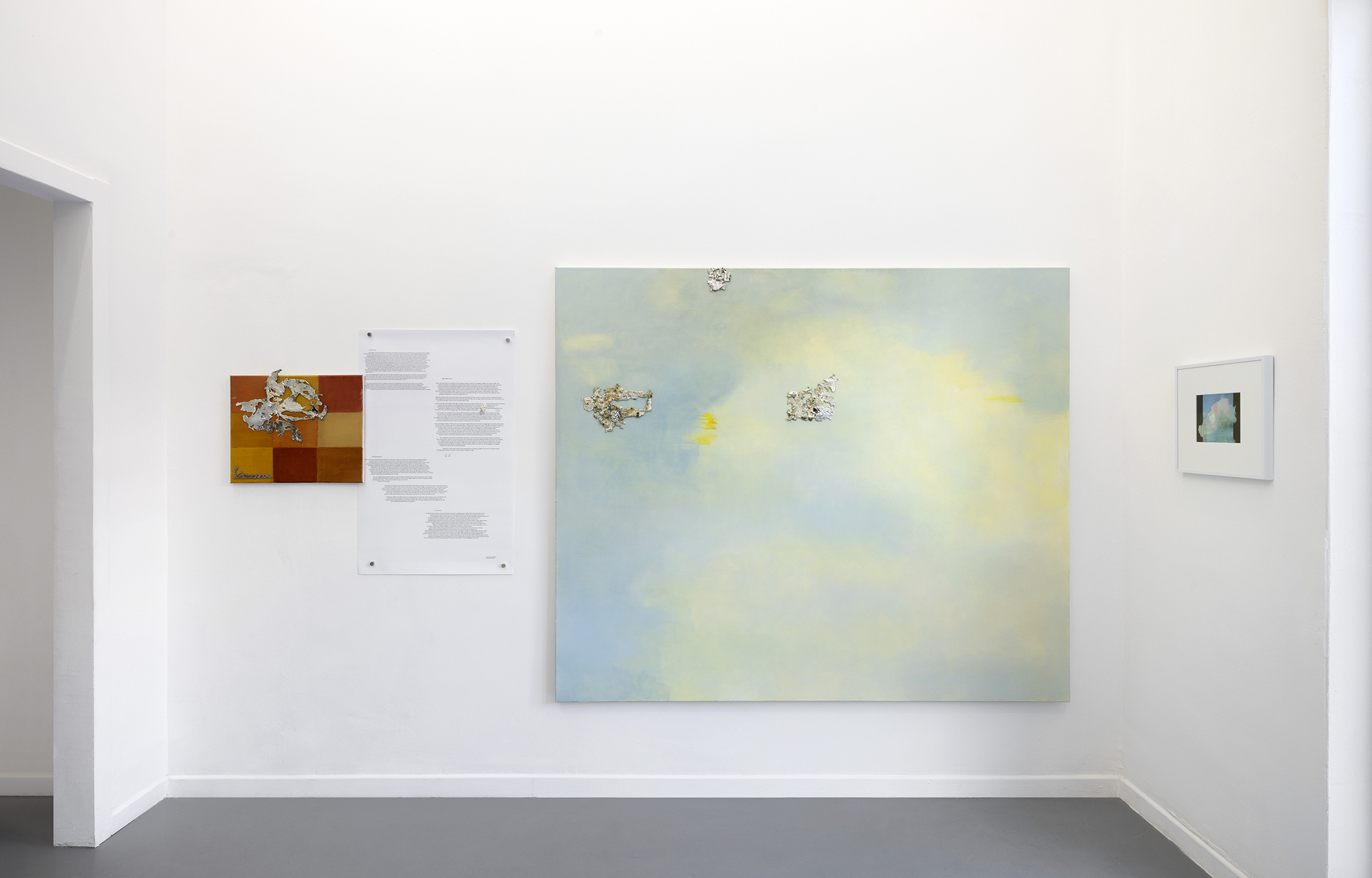 Josef Strau, Itâs a Capriccio, 2024, installation view at Diana, Milan, Courtesy the artist and Diana, Milan