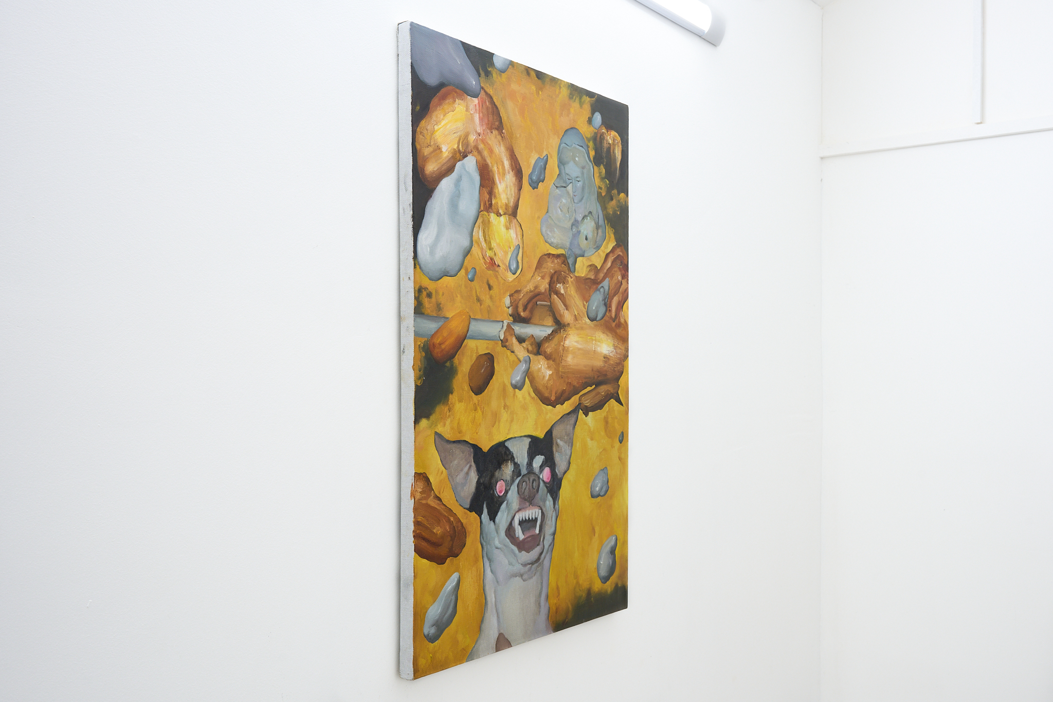 Anton Levin, '1187', 2023, oil on canvas, 80x60 cm