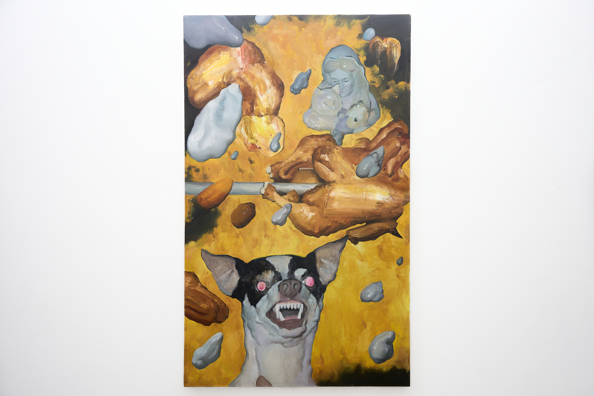Anton Levin, '1187', 2023, oil on canvas, 80x60 cm