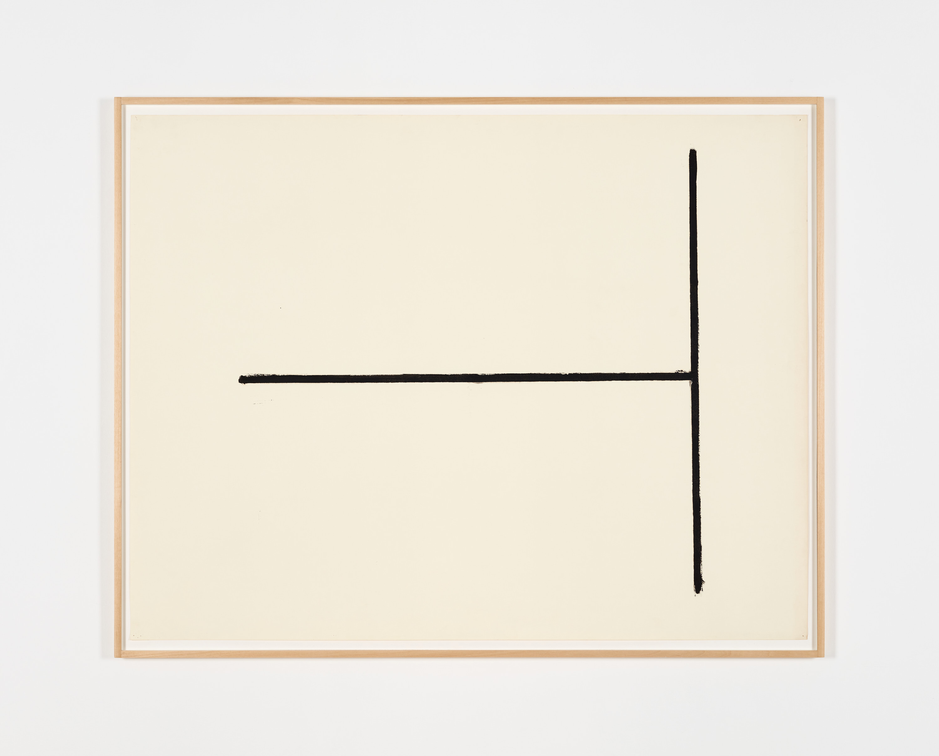 Richard Nonas, Untitled, 1976, oilstick on paper, cm. 89x114, inches 35 3/64 x 44 7/8 (Courtesy of Richard Nonas Estate and P420, Bologna) (Photo credit Carlo Favero)