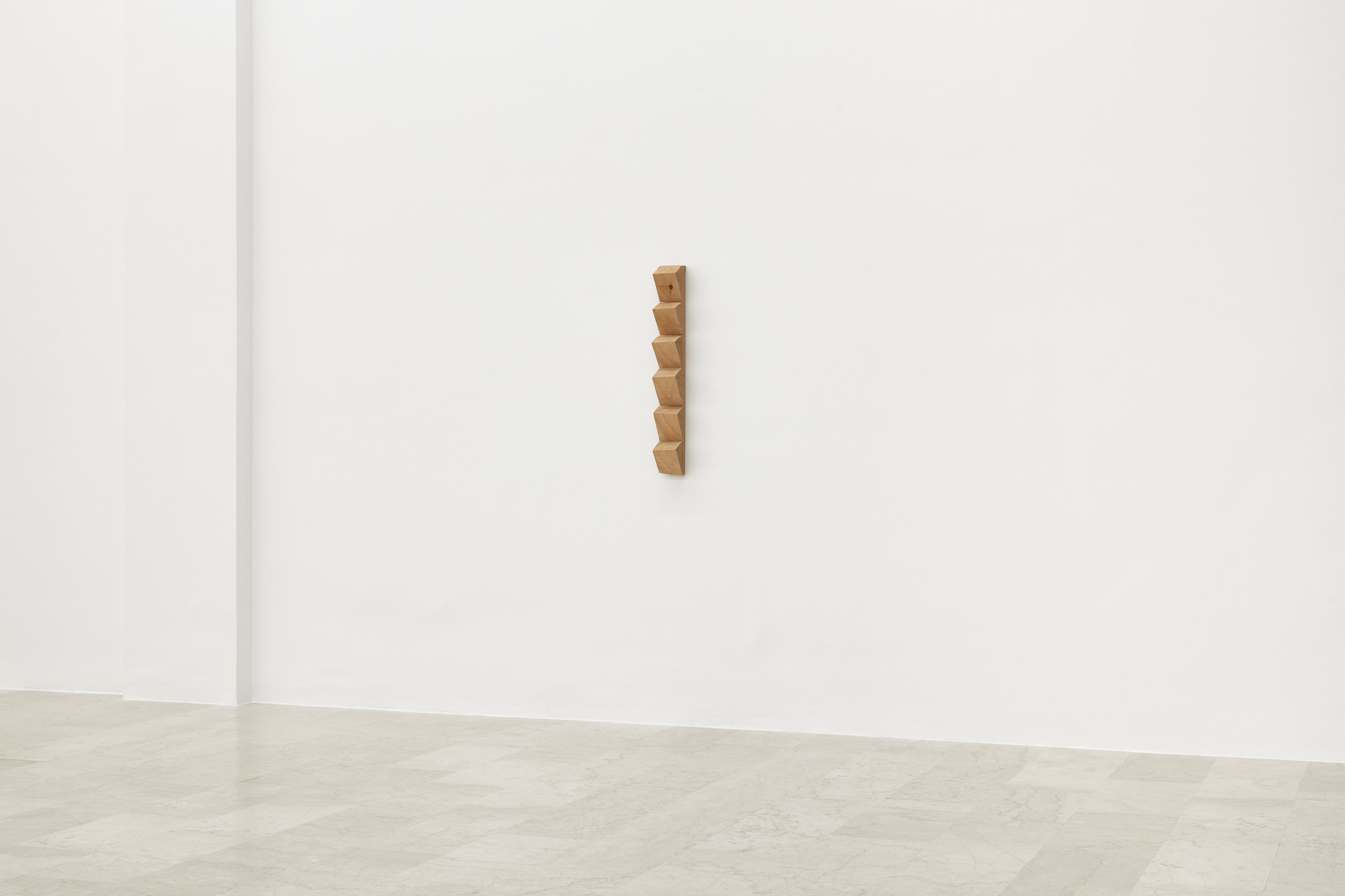 Richard Nonas, 2024, installation view, P420, Bologna (Courtesy P420, Bologna) (Photo credit Carlo Favero)