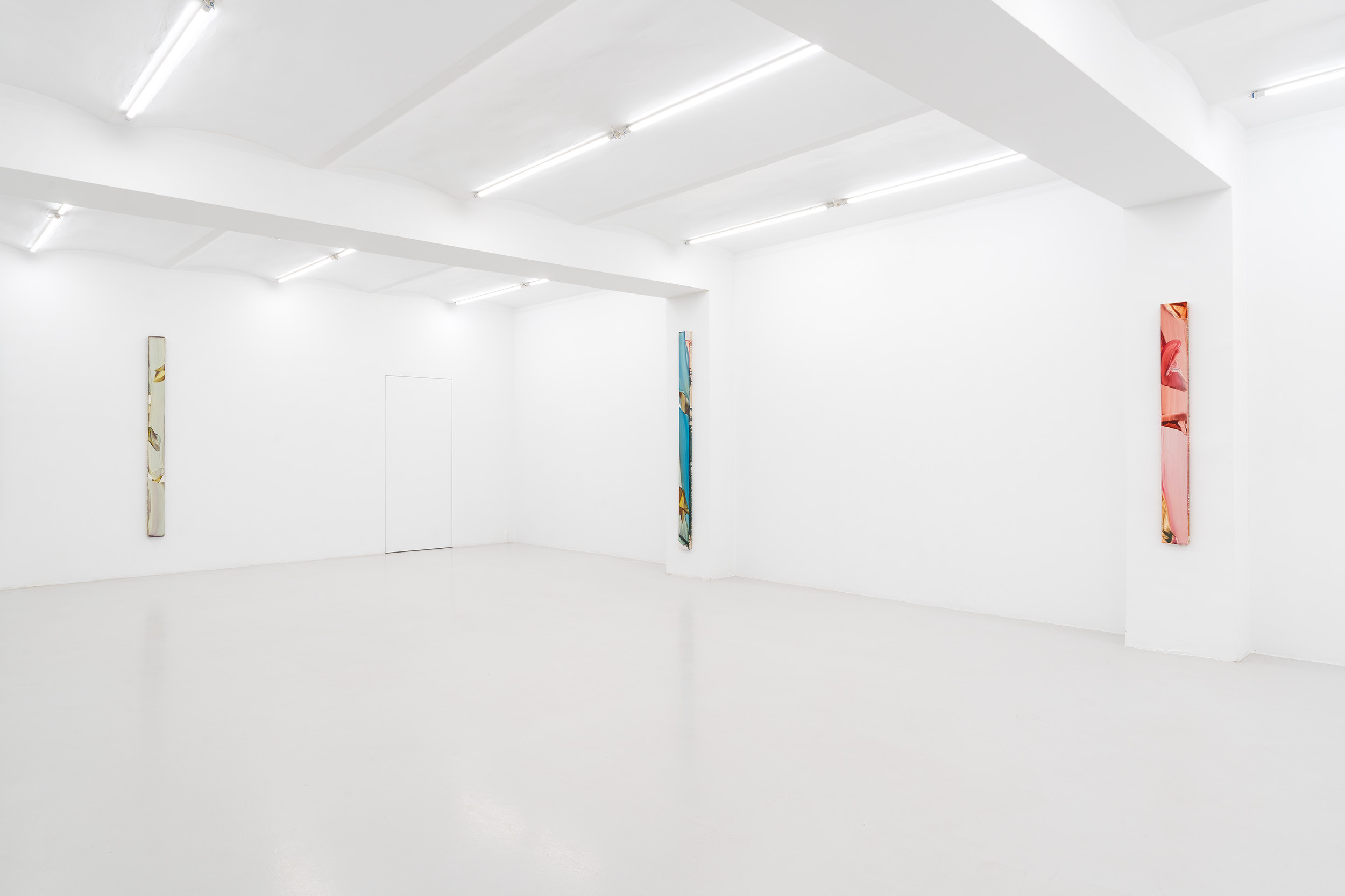 Markus Saile, "Pipes" at galeria skala, exhibition view.