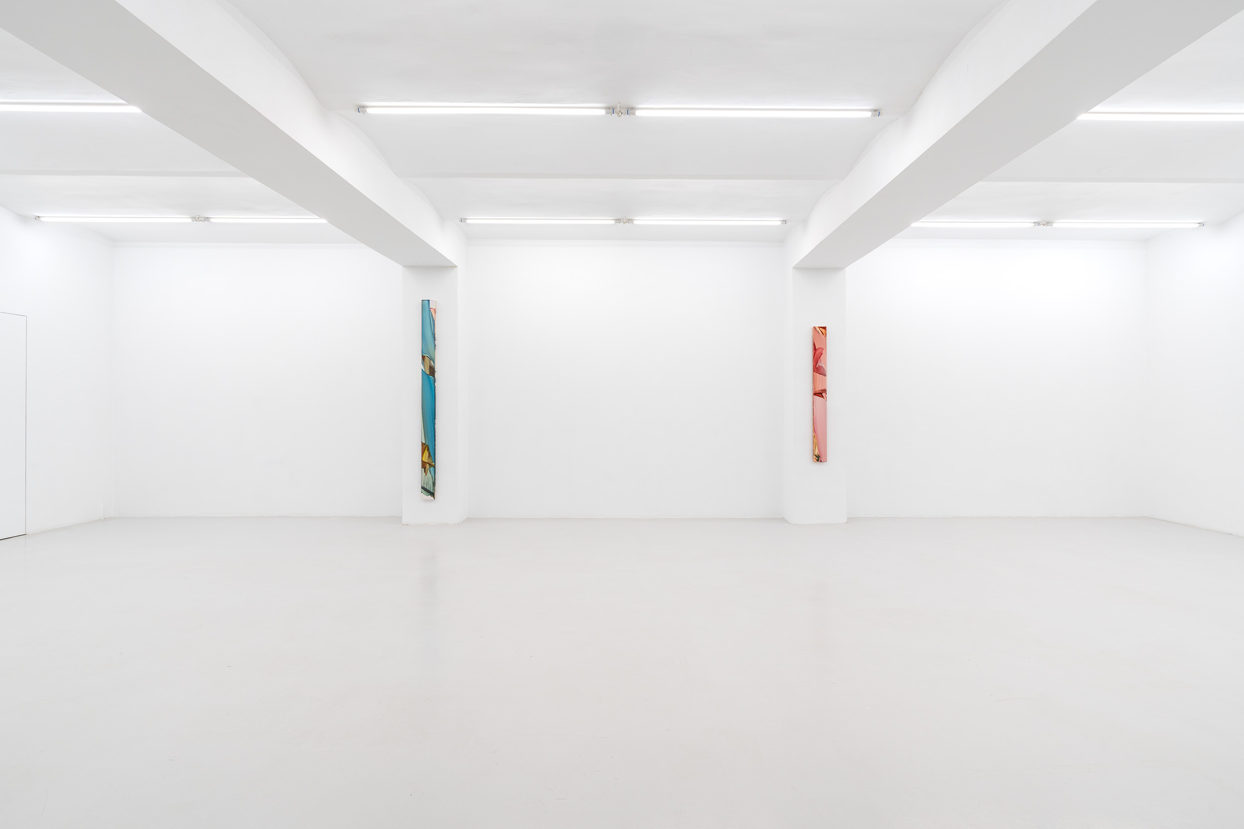 Markus Saile, "Pipes" at galeria skala, exhibition view.