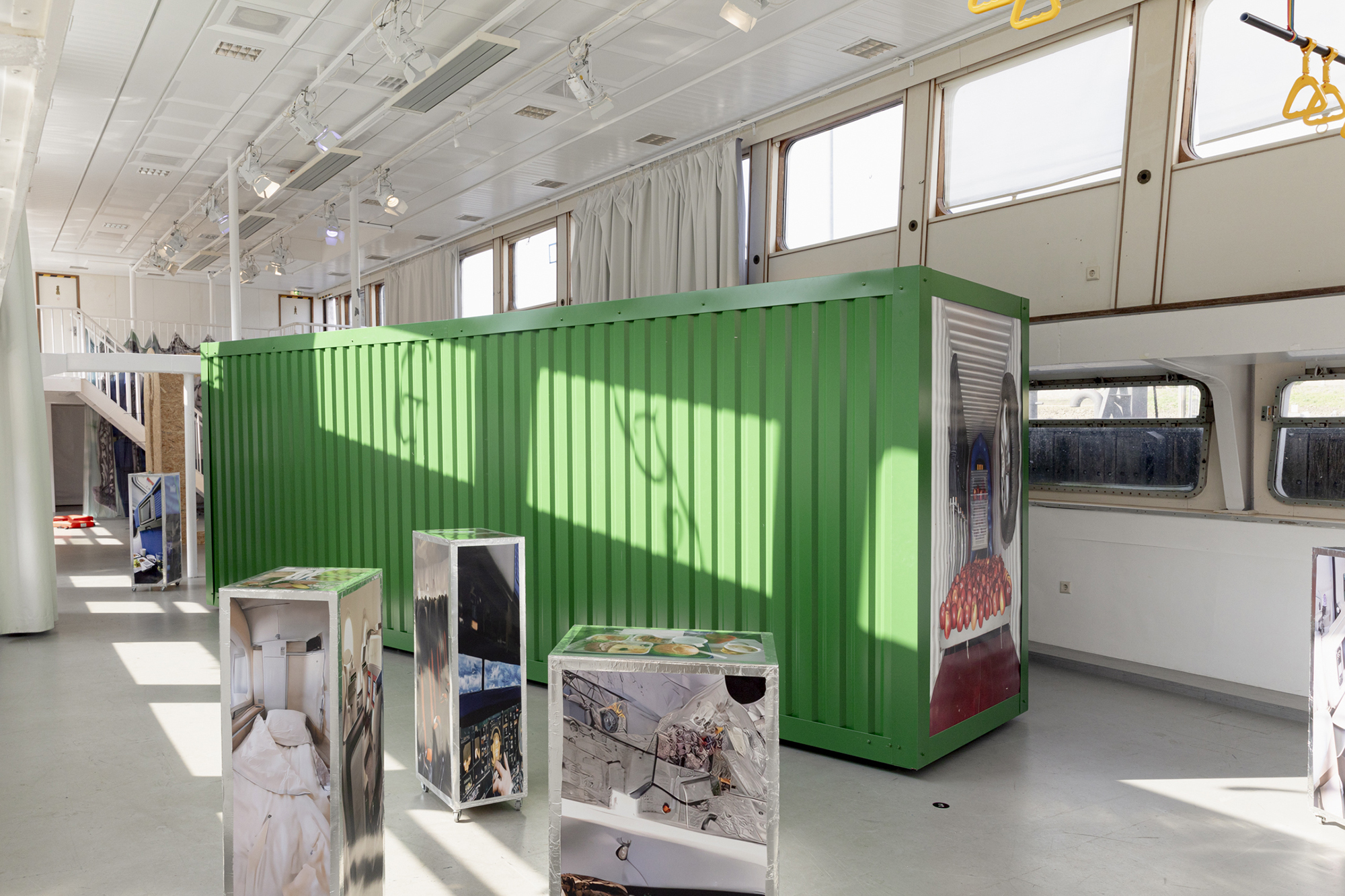 Future Mobility And Other Ghosts From The Past. The Ship Edition, Shortnotice Studio (Mathias Lempart and Sascia Reibel) curated by Christina Scheib