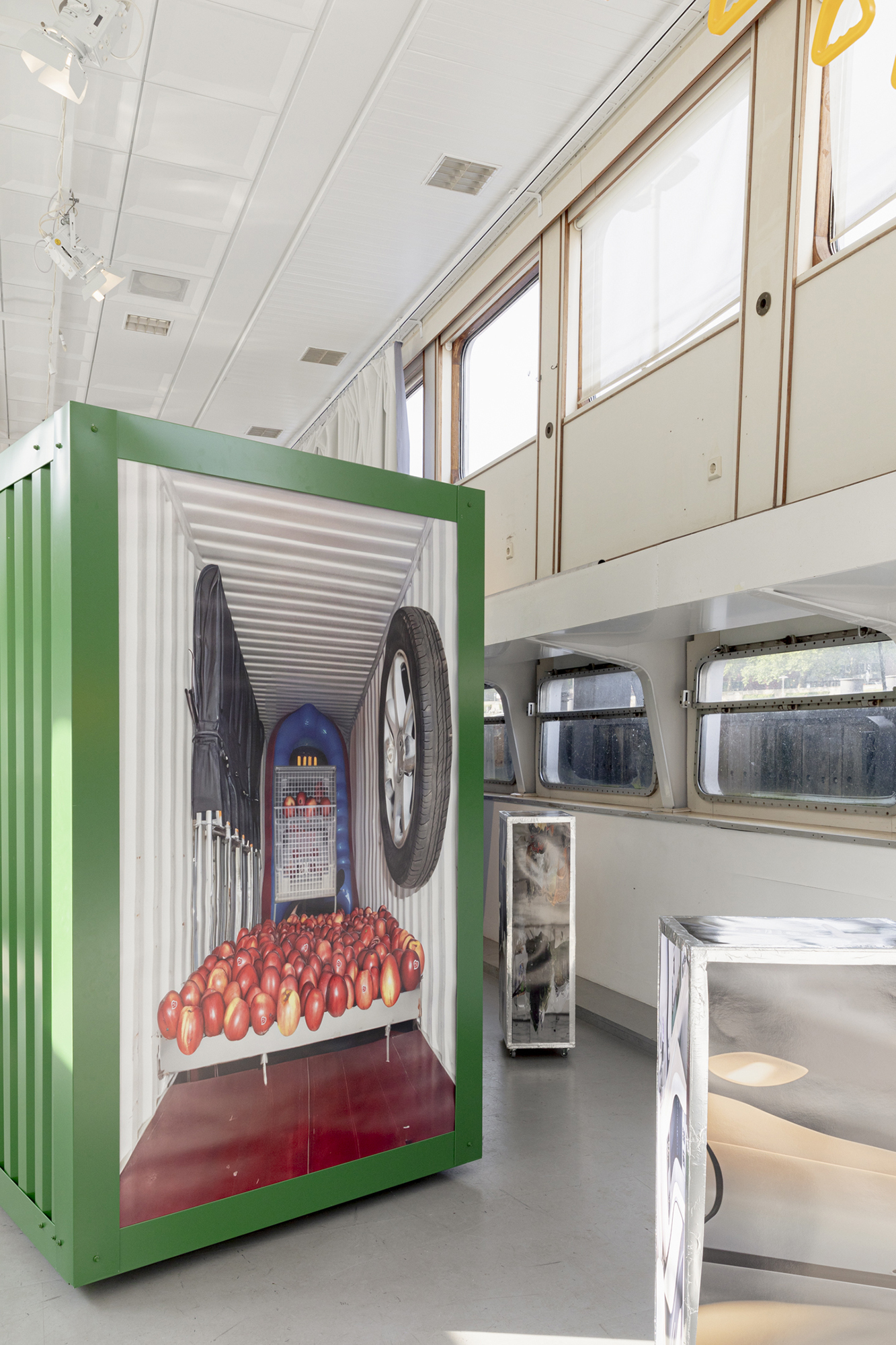 Future Mobility And Other Ghosts From The Past. The Ship Edition, Shortnotice Studio (Mathias Lempart and Sascia Reibel) curated by Christina Scheib