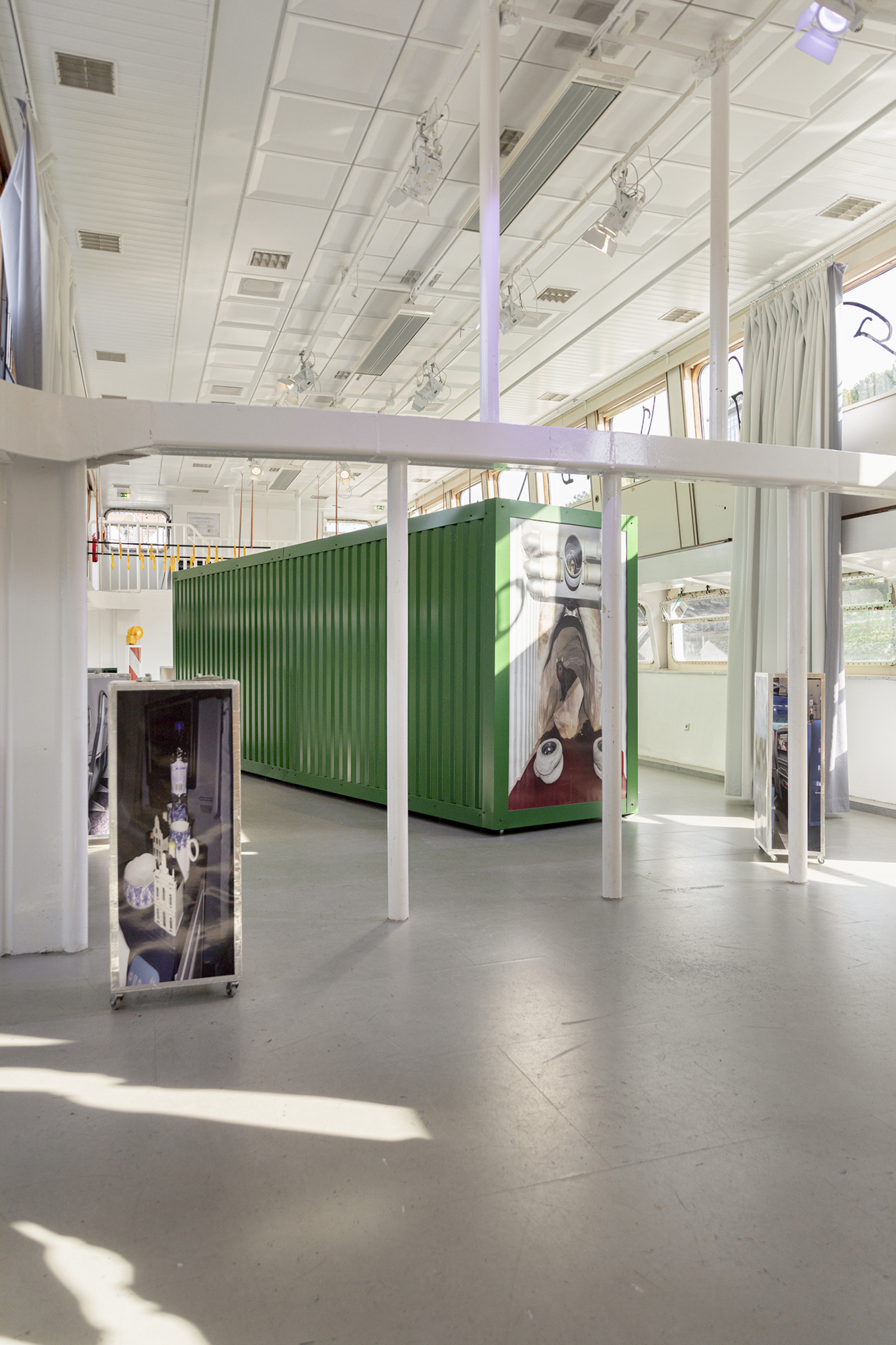 Future Mobility And Other Ghosts From The Past. The Ship Edition, Shortnotice Studio (Mathias Lempart and Sascia Reibel) curated by Christina Scheib