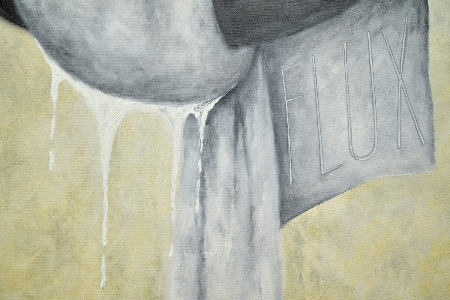Detail "Homeowner 5" by Tanja Nis-Hansen, exhibition view “9 to 5 - A Question of Time”