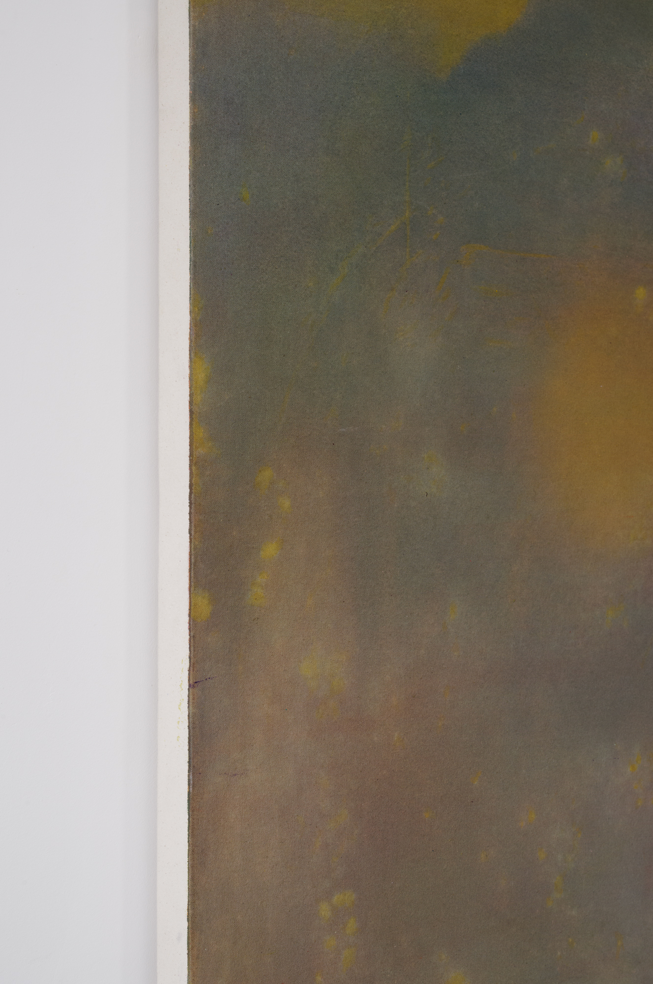 Fiona Ruth, Untitled (Sun) (2023) Acrylic on canvas 30 x 40 inches, 76 cm x 101.5 cm