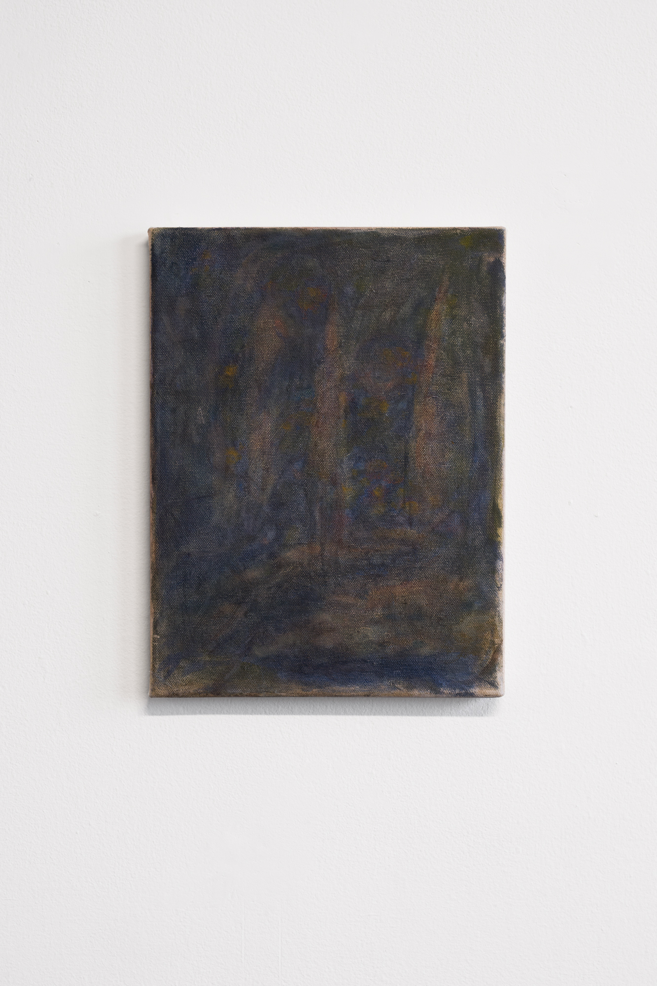 Jeremy Richer Légaré, Winter Field (2024) Oil on panel 12 x 9 x 1 inches