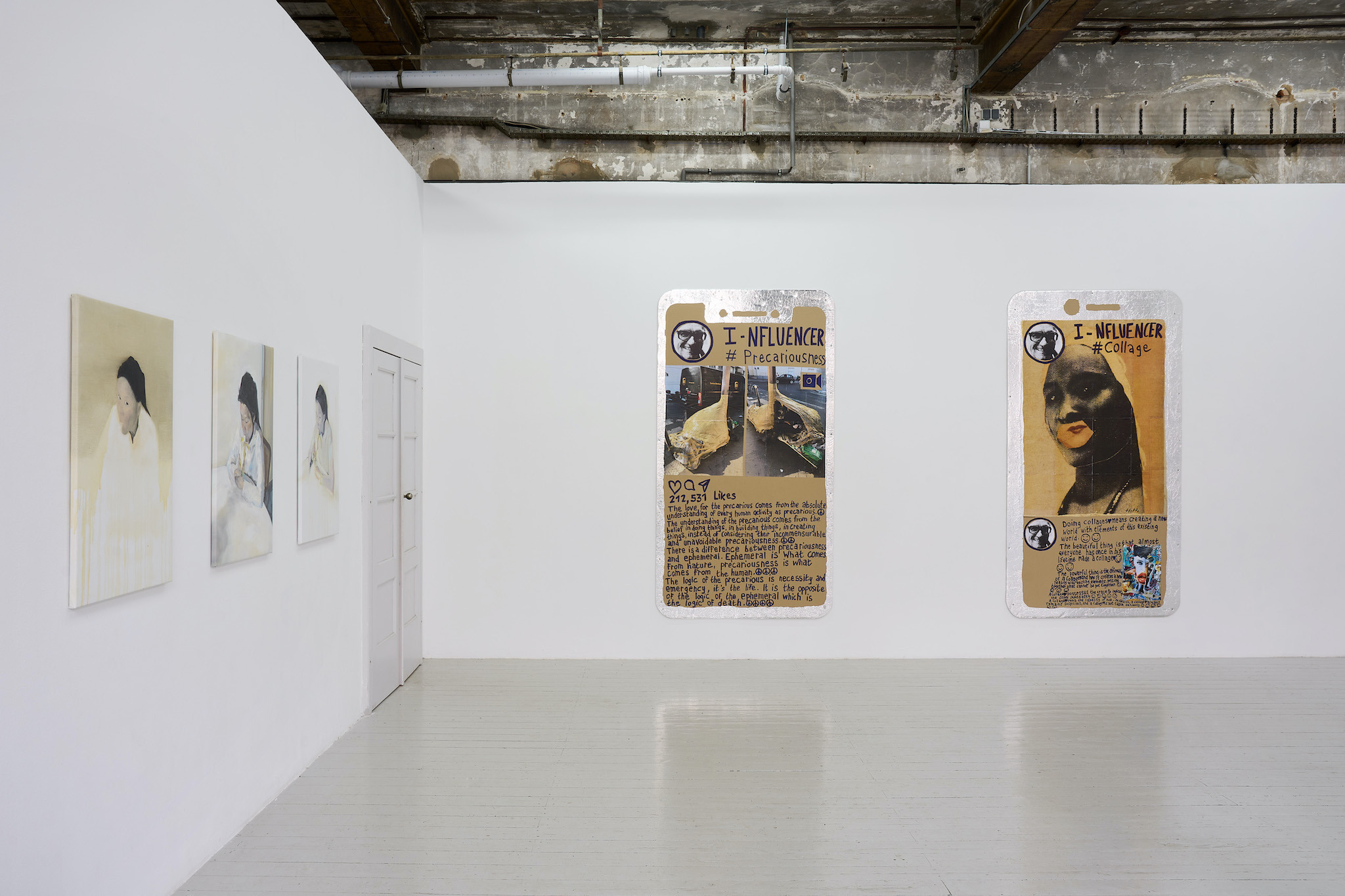 Installation view: "Saving Private Mythologies", galerie intershop, Leipzig