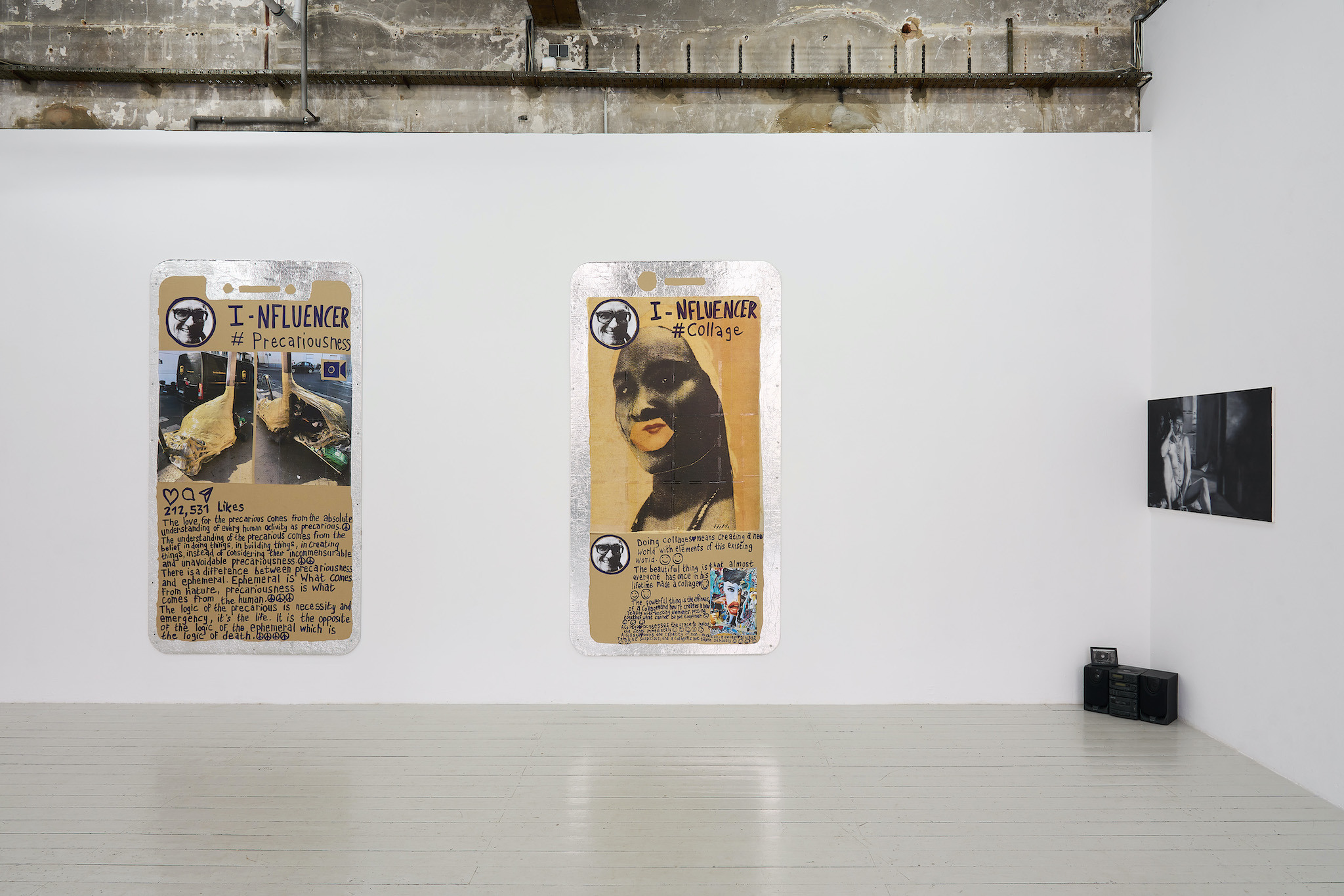 Installation view: "Saving Private Mythologies", galerie intershop, Leipzig