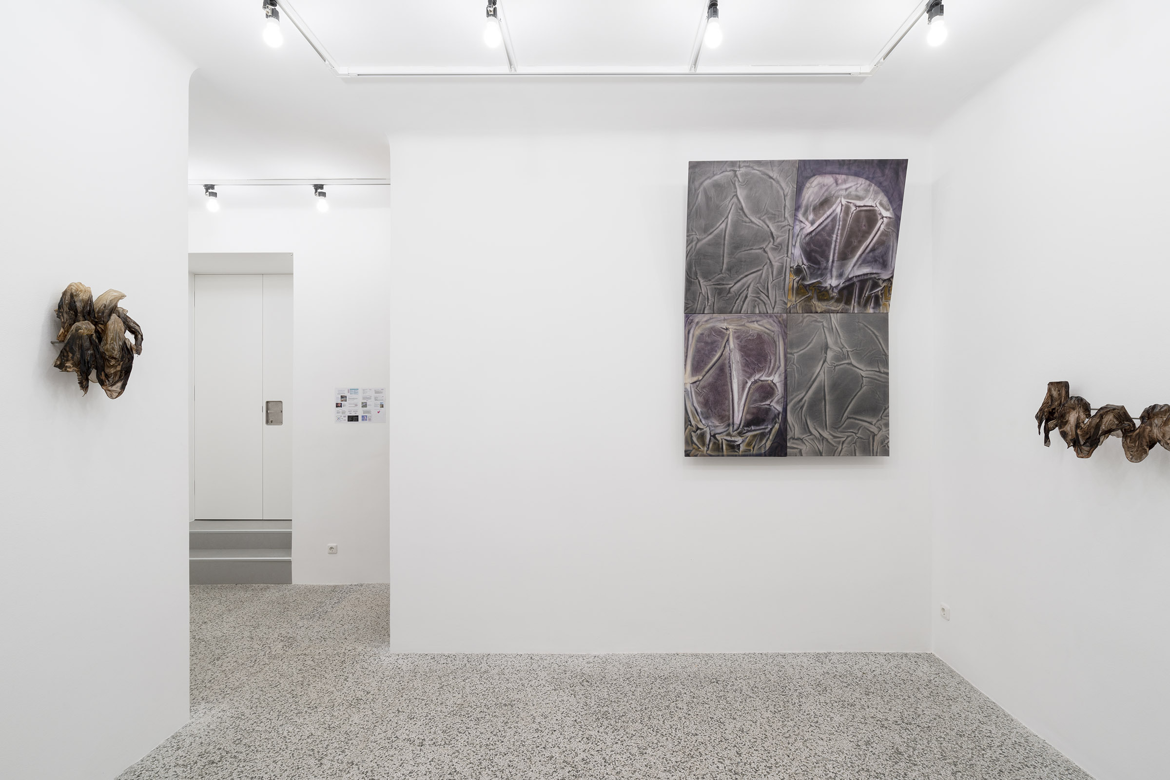 Exhibition view, 2025, Schleuse, Vienna. Photo: repro-photo.net