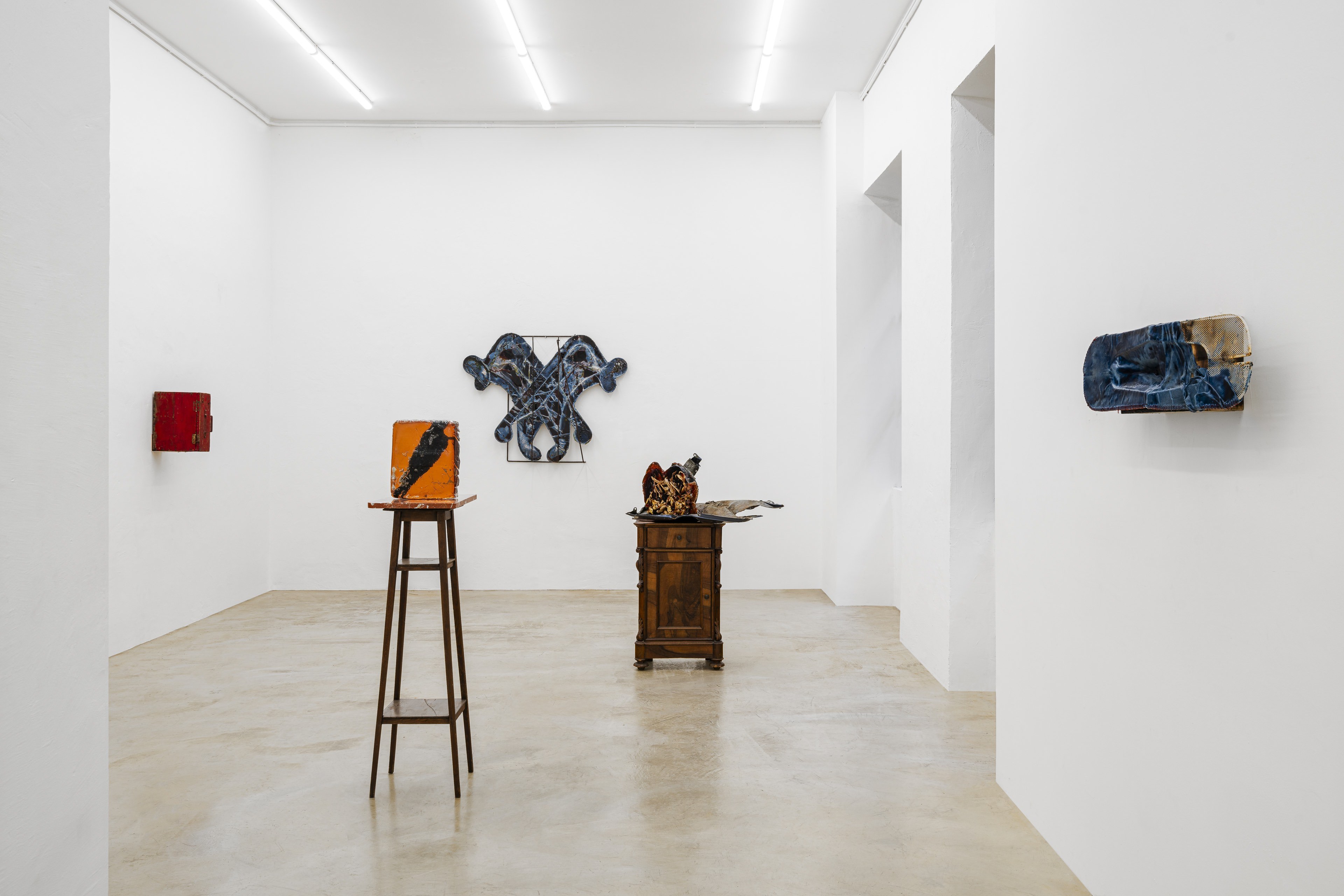Bri Williams, An arrow shot over the house that hits no one, exhibition view at Clima, Milan 2025