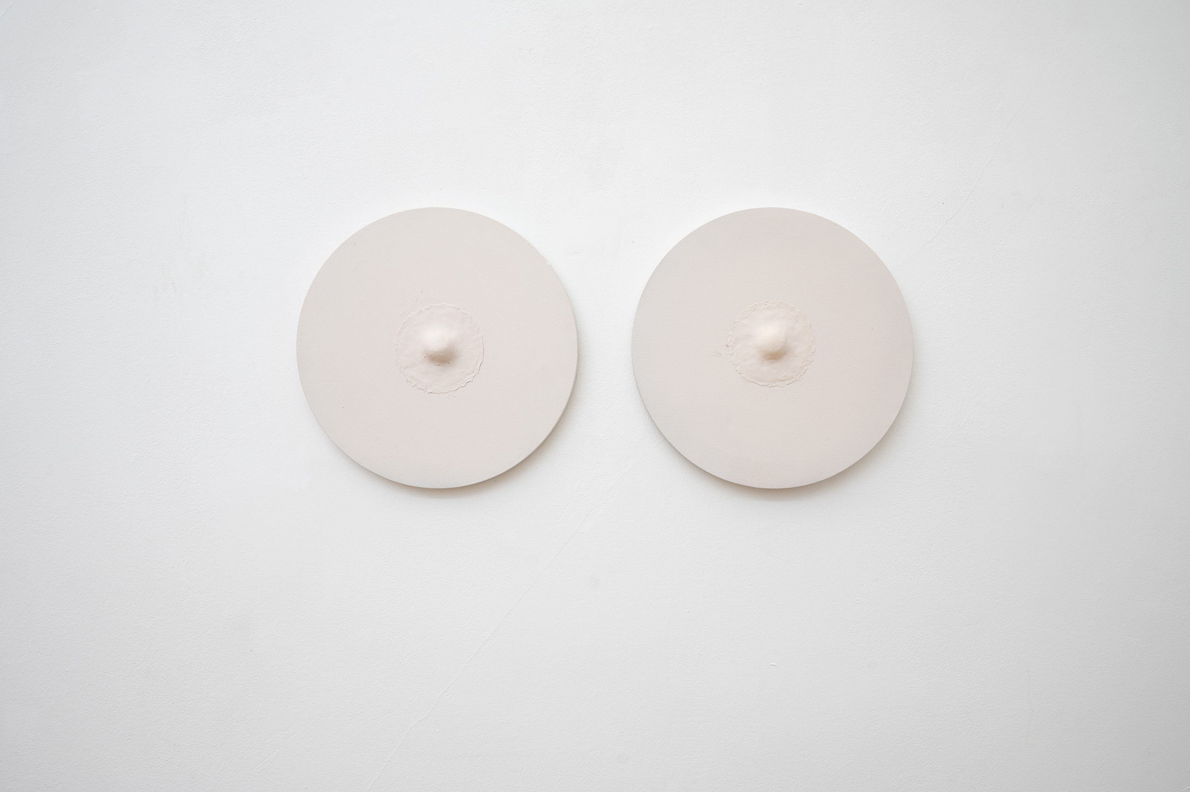Tamar Botchorishvili, Untitled, 2024, Mixed Media on Canvas, 33x32 cm Each. Photo Credit Gallery Artbeat, Tamar Botchorishvili