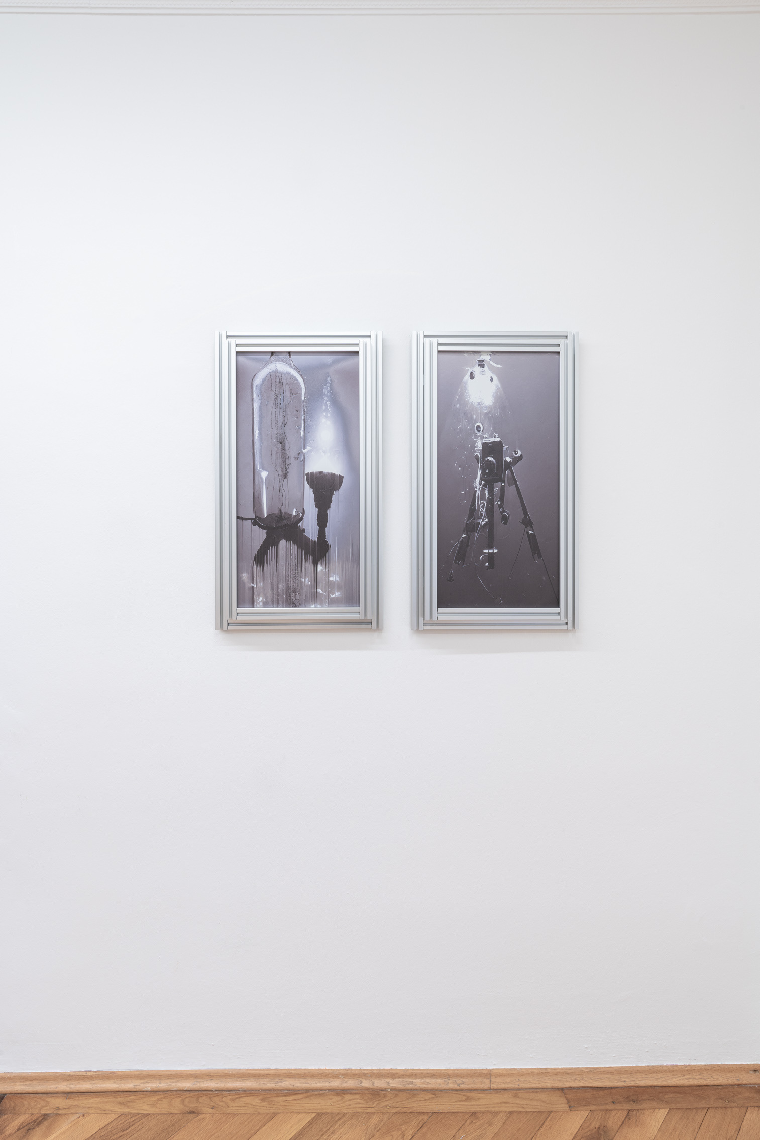 Installation view, "Warm Silver Skies", Tatjana Vall @park, 2025, Britta Rettberg Munich.