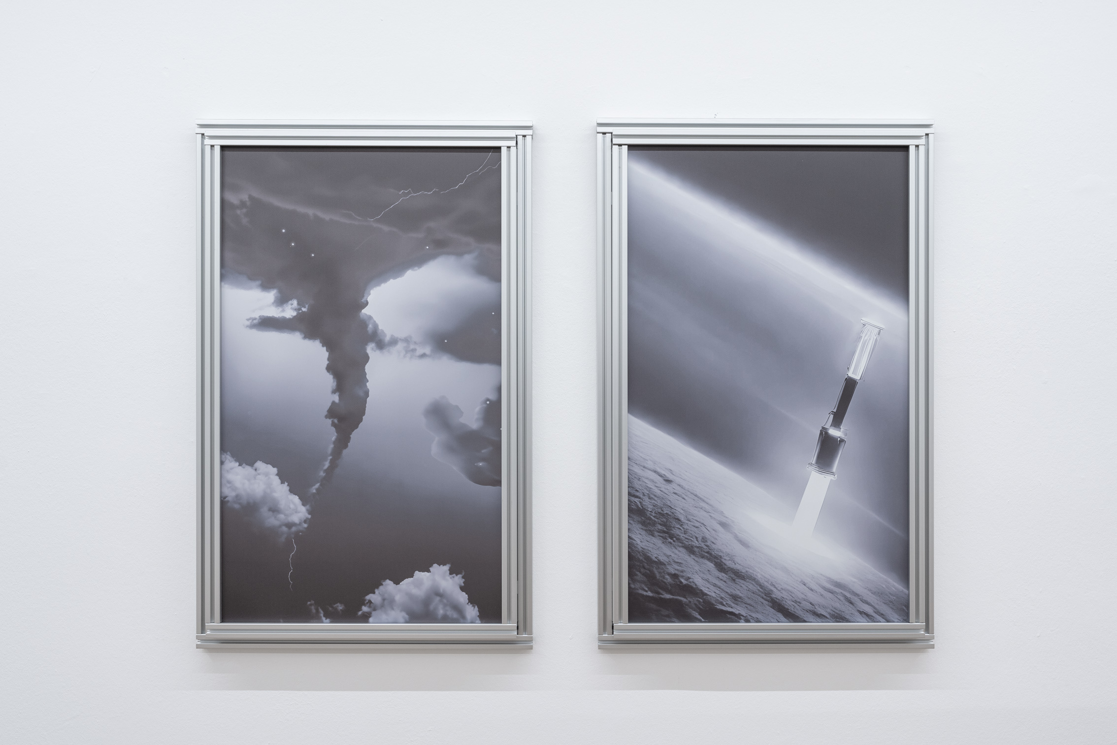 Installation view, "Warm Silver Skies", Tatjana Vall @park, 2025, Britta Rettberg Munich.