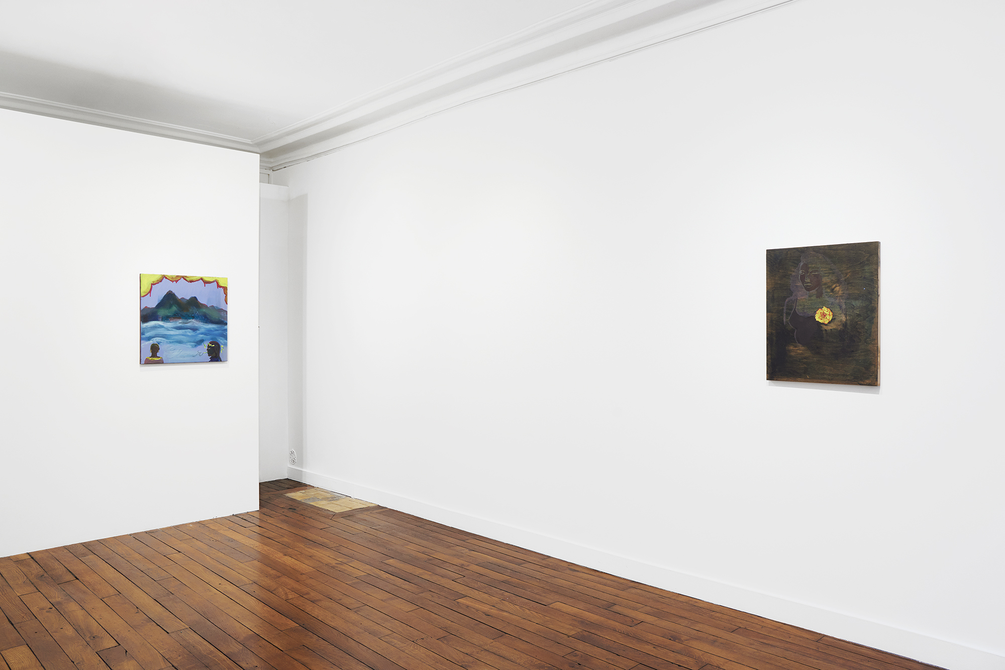 Exhibition view, Inès di Folco Jemni, Elixir, 2025, Crèvecœur, Paris. Courtesy of the artist and Crèvecœur, Paris.