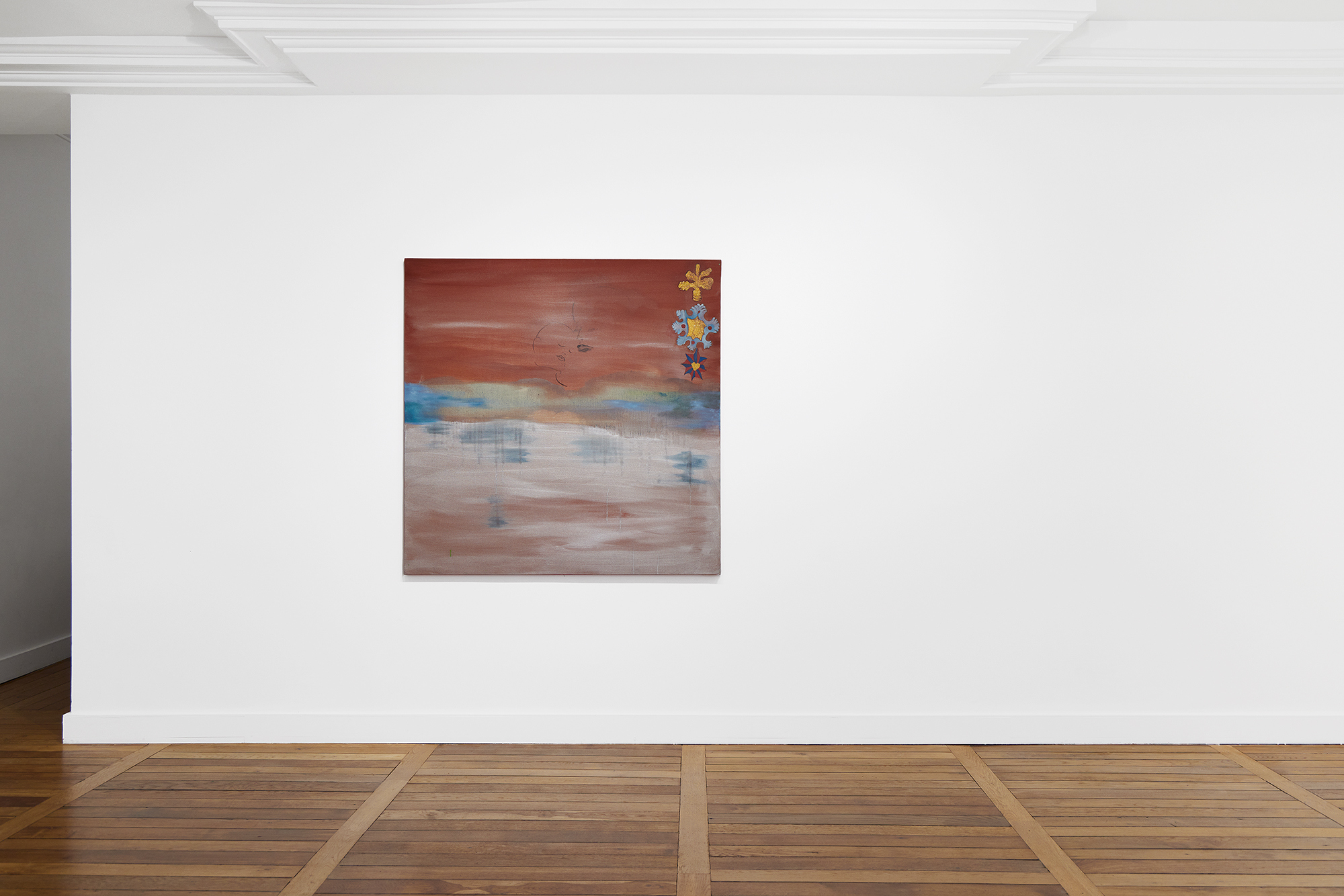 Exhibition view, Inès di Folco Jemni, Elixir, 2025, Crèvecœur, Paris. Courtesy of the artist and Crèvecœur, Paris.