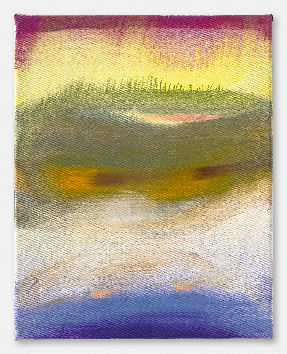 Onsen Dream, 2024, oil on canvas, 40 x 32 cm